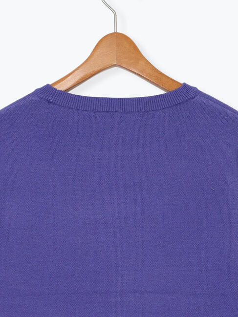 Lugnoncure「カレッジ風ロゴニットプルオーバー」|ニット・セーター|