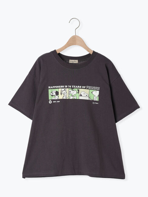 Samansa Mos2「【PEANUTS&times;Samansa Mos2】75thアートTee」|Tシャツ・カットソー|