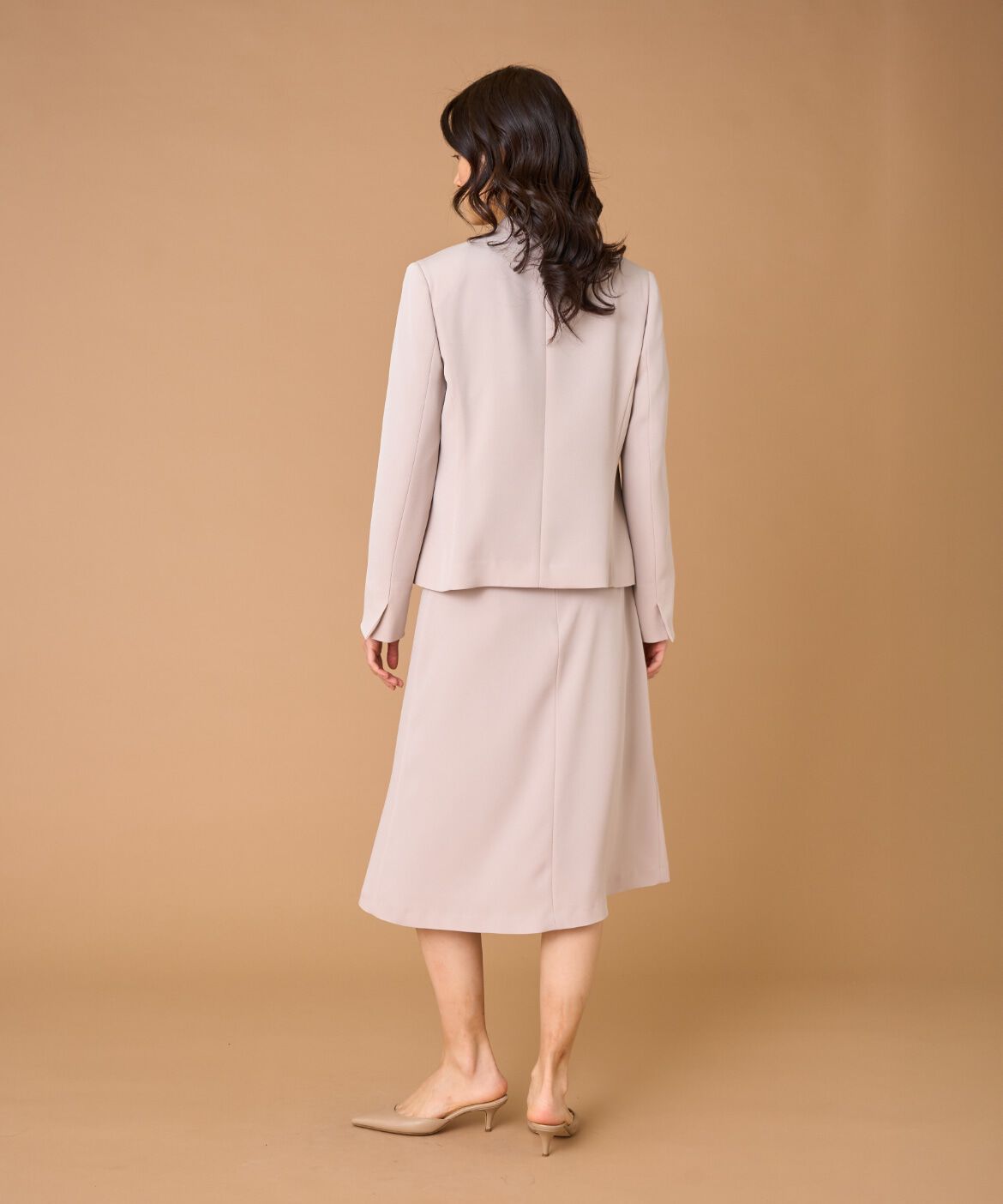 INED「《大きいサイズ》ボウタイブラウス」|シャツ・ブラウス|