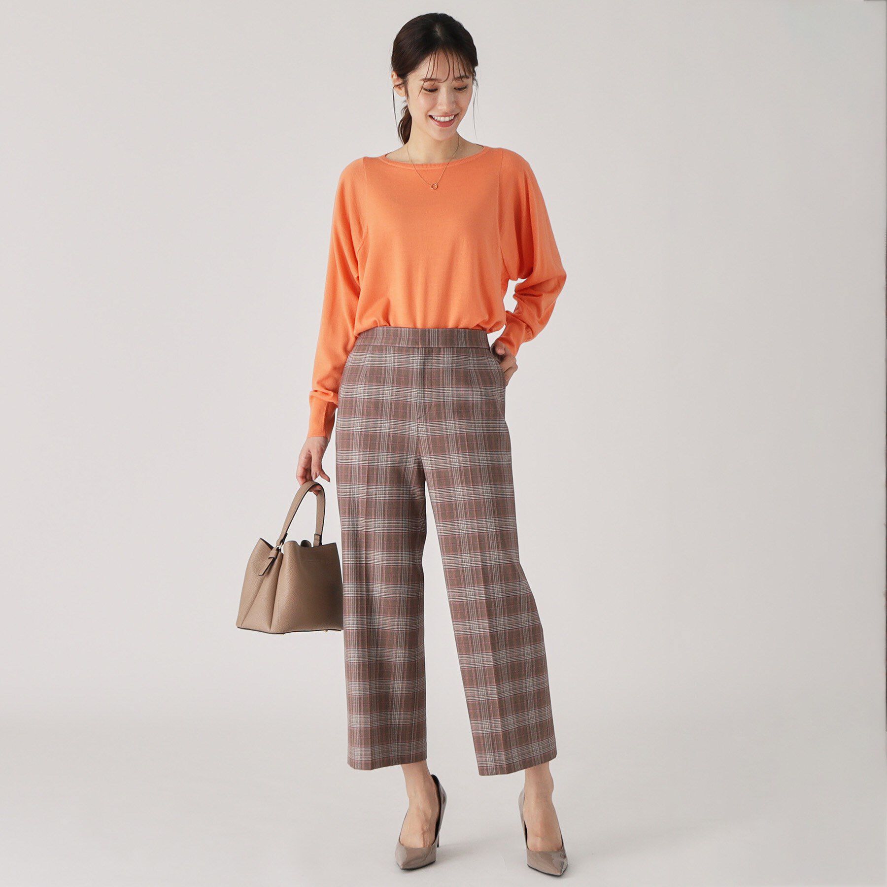 COUP DE CHANCE「【カシミヤ混】ハイゲージニットトップス」|ニット・セーター|