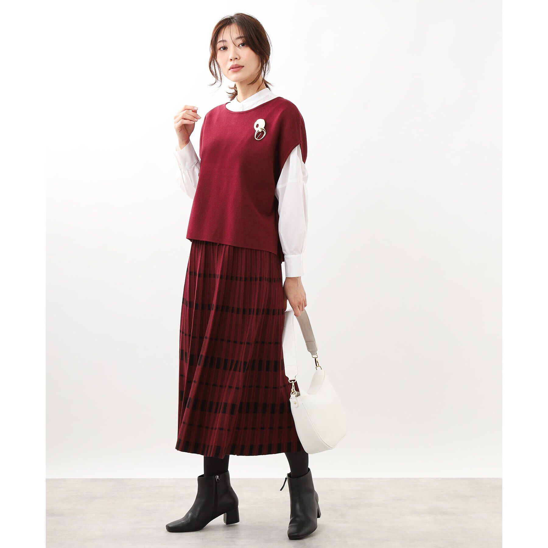 Reflect「【至福の履き心地／足元キレイ見え】やみつきショートブーツ」|ショートブーツ|