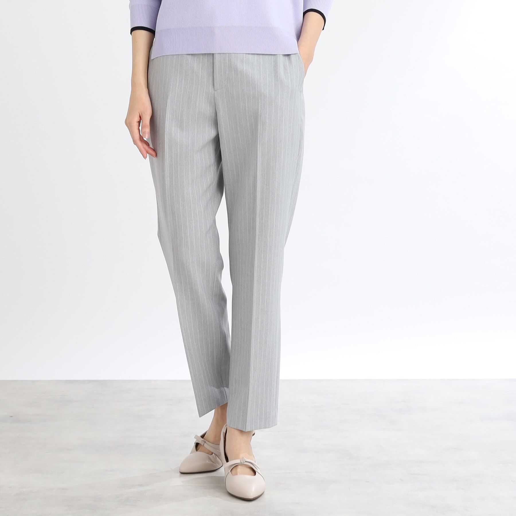 Reflect「【WEB限定カラーあり／私のパンツ／手洗い可】ストレッチテーパードパンツ」|その他|