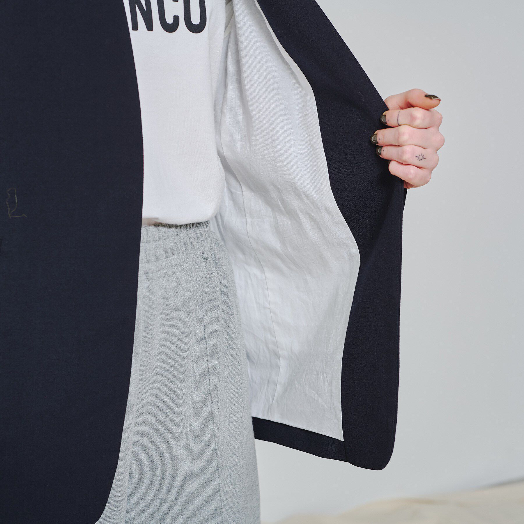 DRESSTERIOR「【スタイリスト福田麻琴さんコラボ】ノーカラージャケット」|ノーカラージャケット|