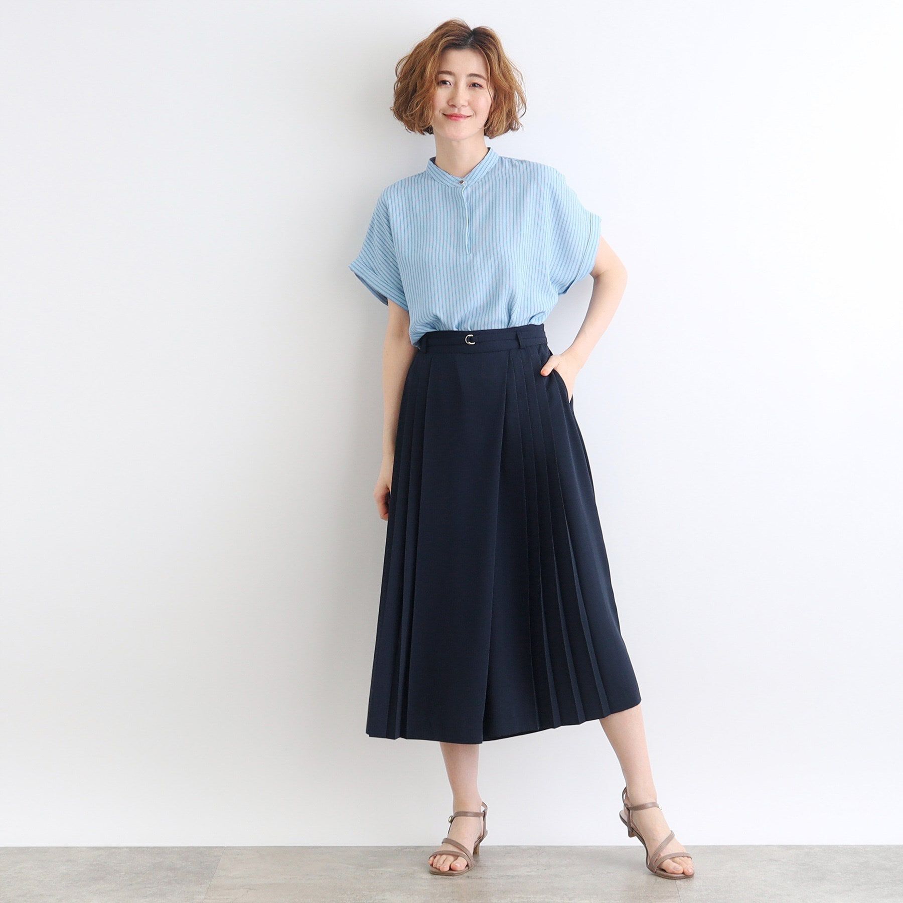 grove「スカート見えプリーツパンツ」|その他|