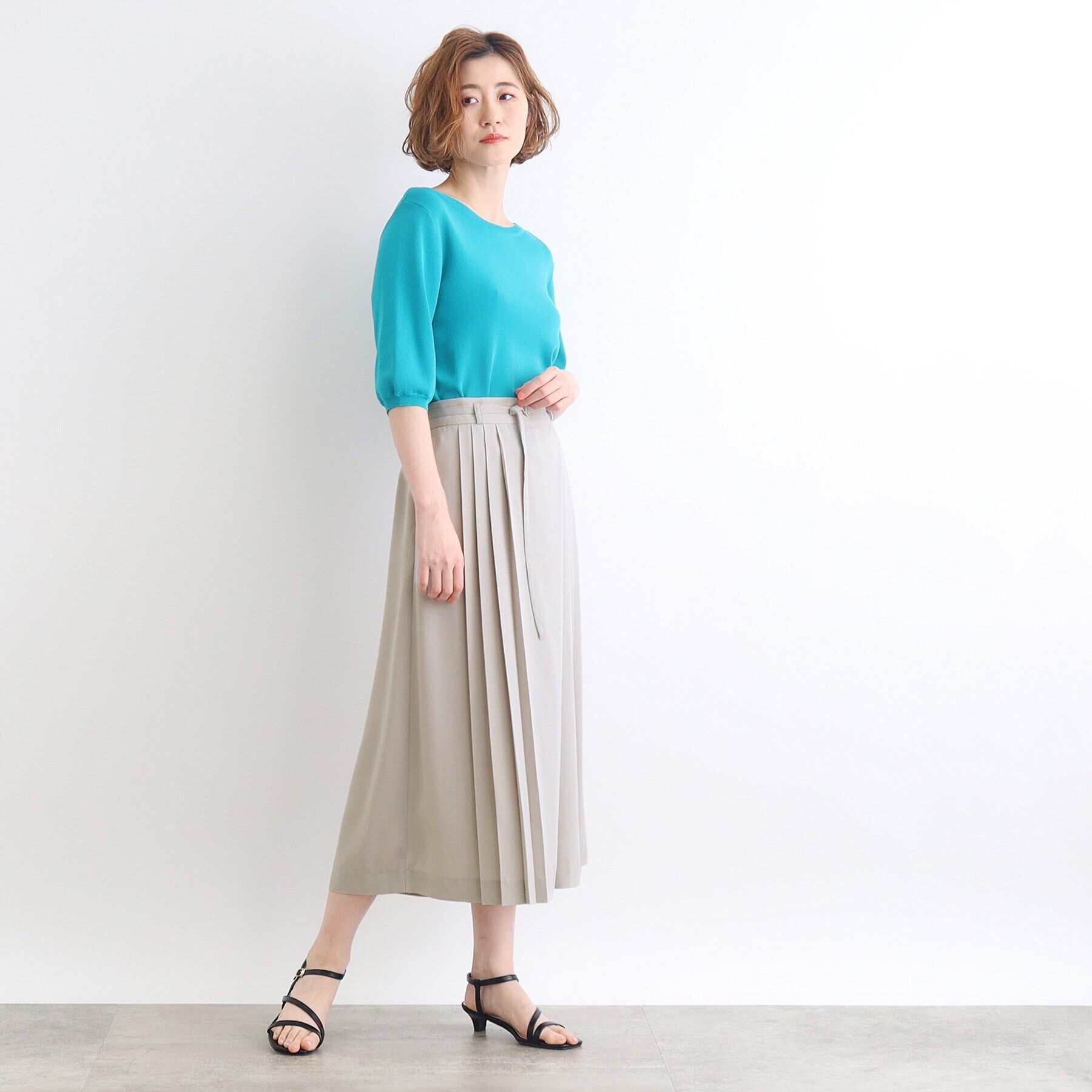 grove「スカート見えプリーツパンツ」|その他|