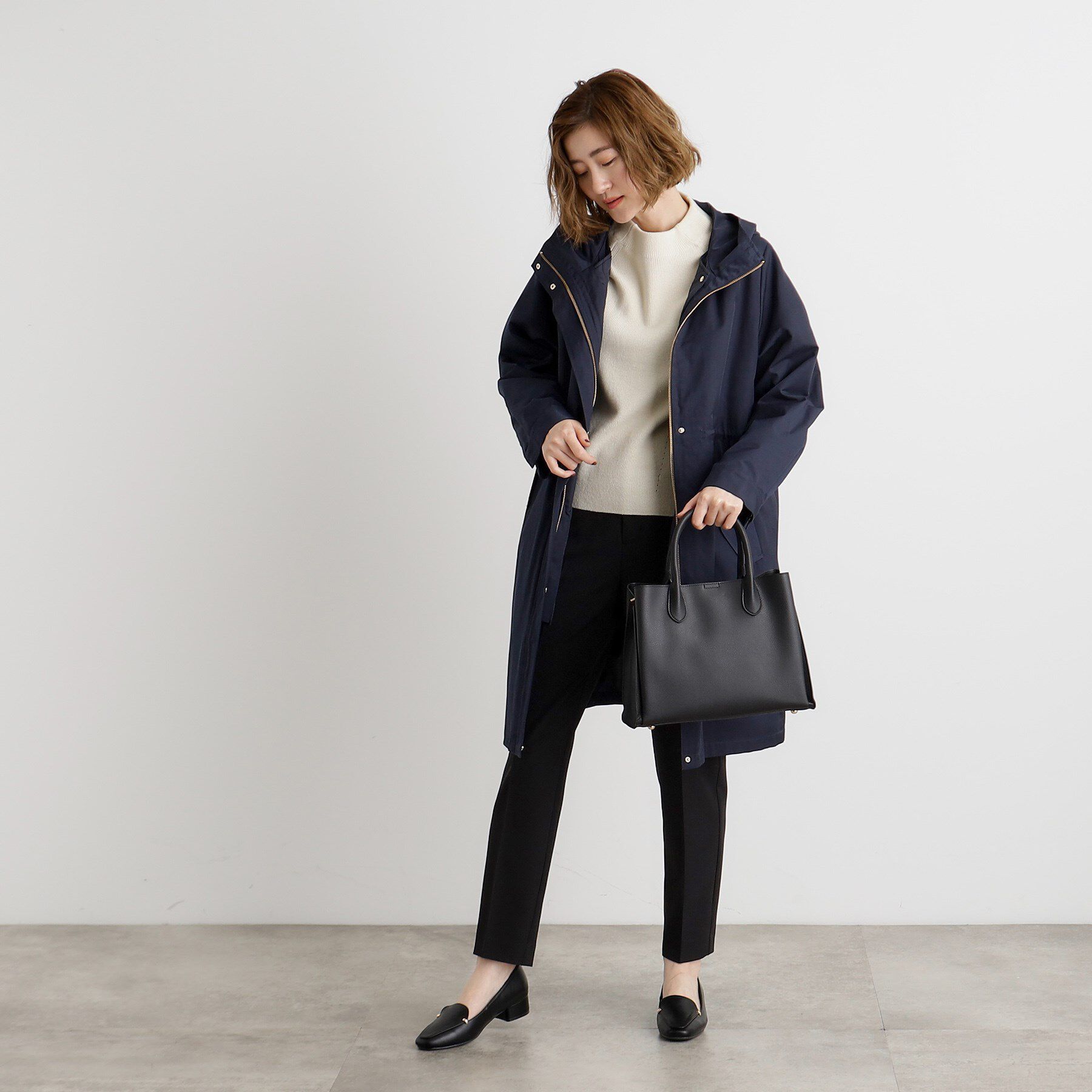 grove「【人間工学】中仕切り2WAYトート【入卒対応可】」|ショルダー・メッセンジャー|