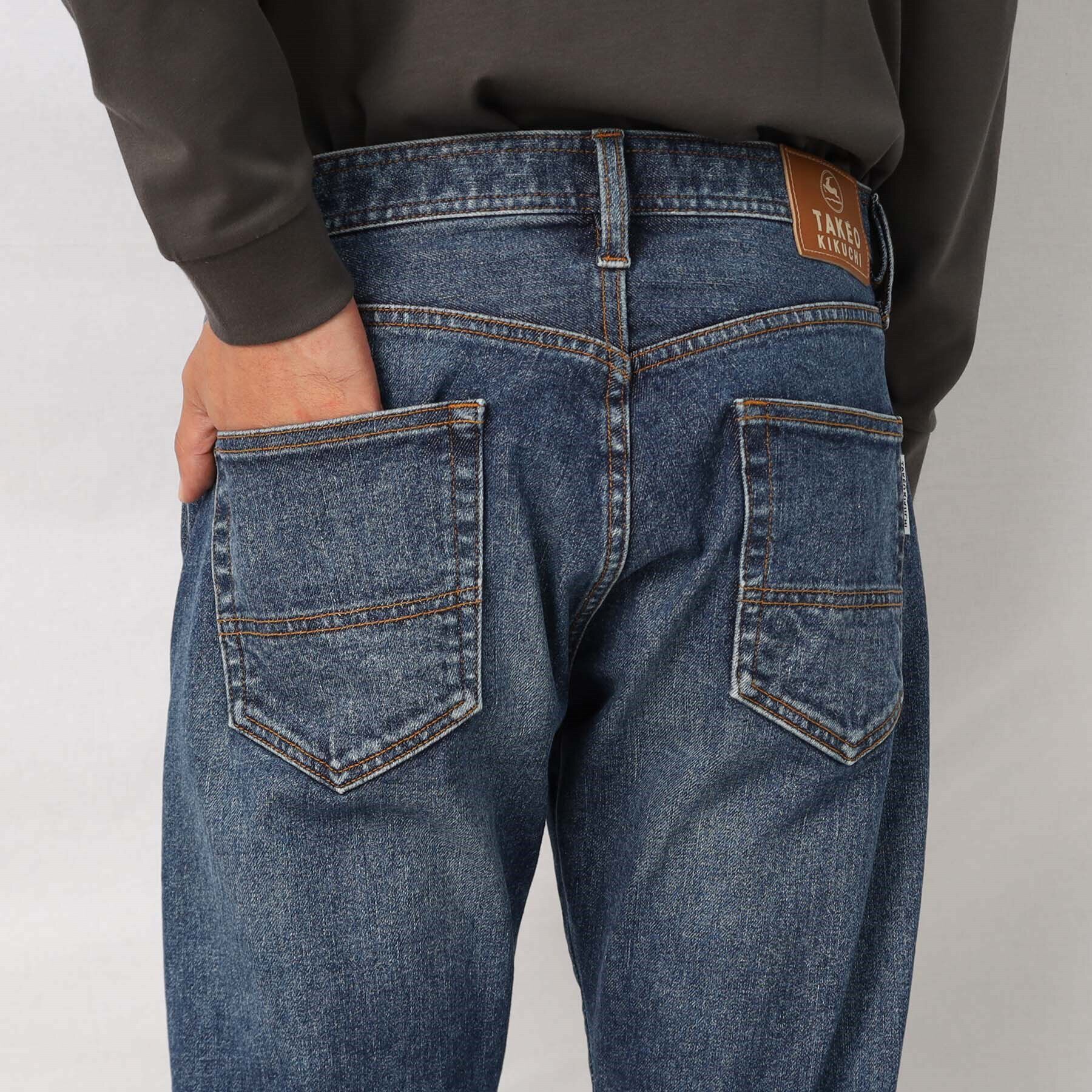 TAKEO KIKUCHI「【Sサイズ～】モンスターストレッチ バイオ デニム パンツ」|デニム|