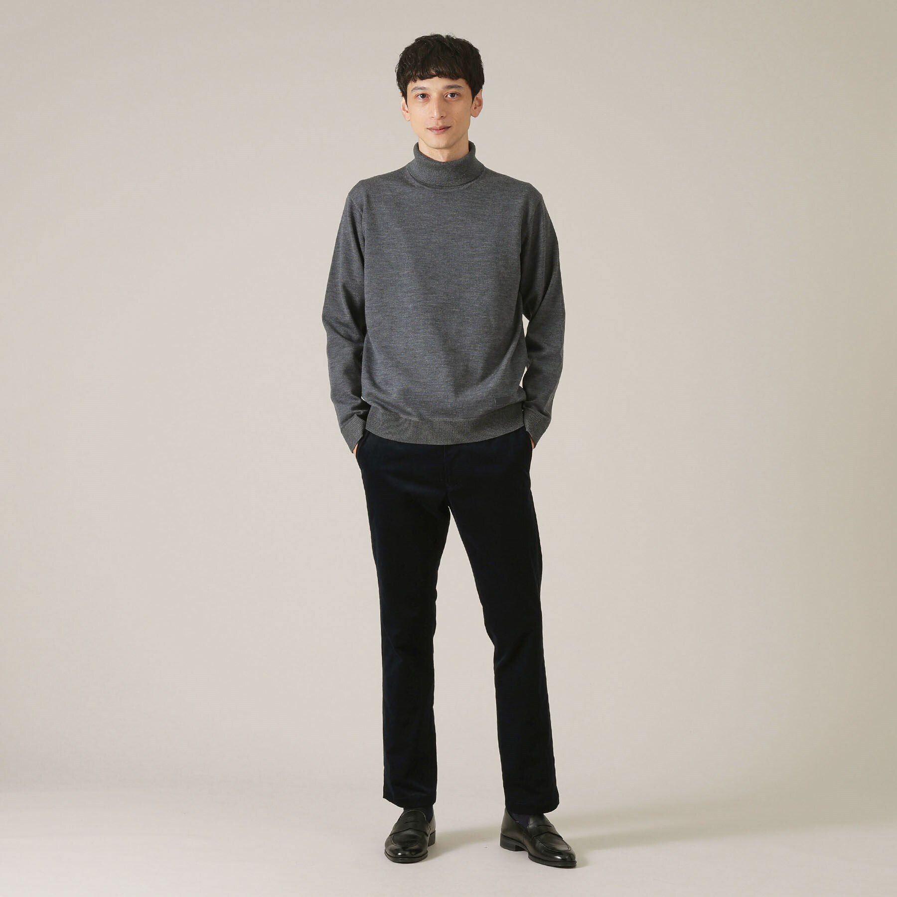 TAKEO KIKUCHI「【アンチピリング】タートルネック ニット」|ニット・セーター|