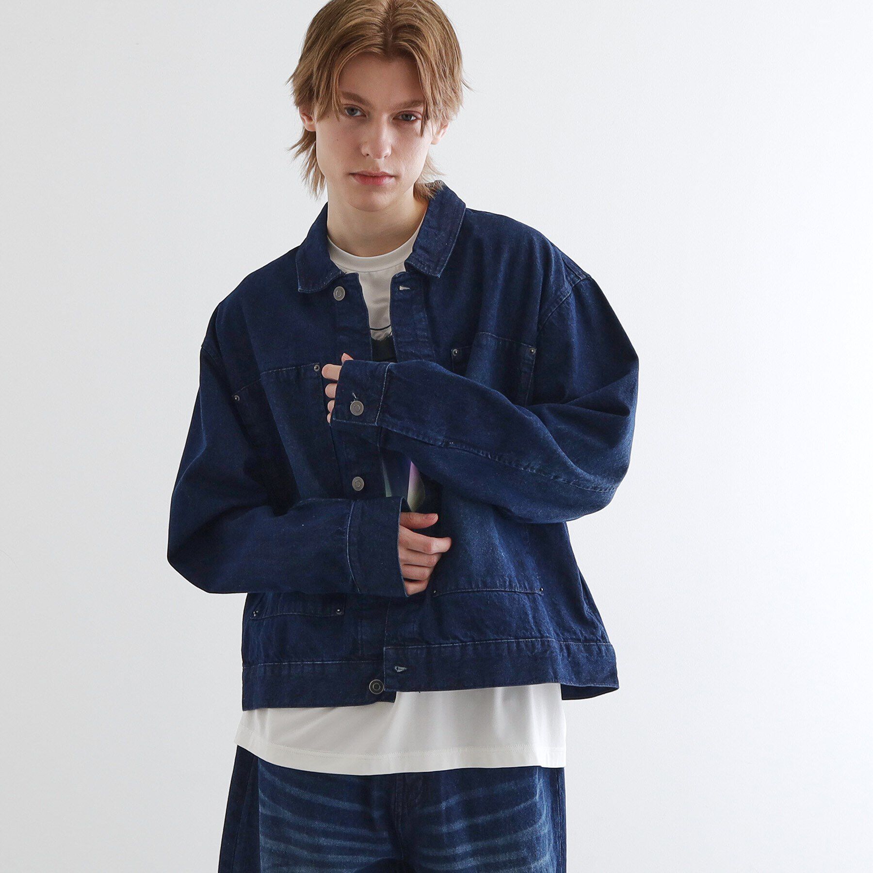 tk.TAKEO KIKUCHI「【上下2点セット】オールドデニムセットアップ」|スーツ|