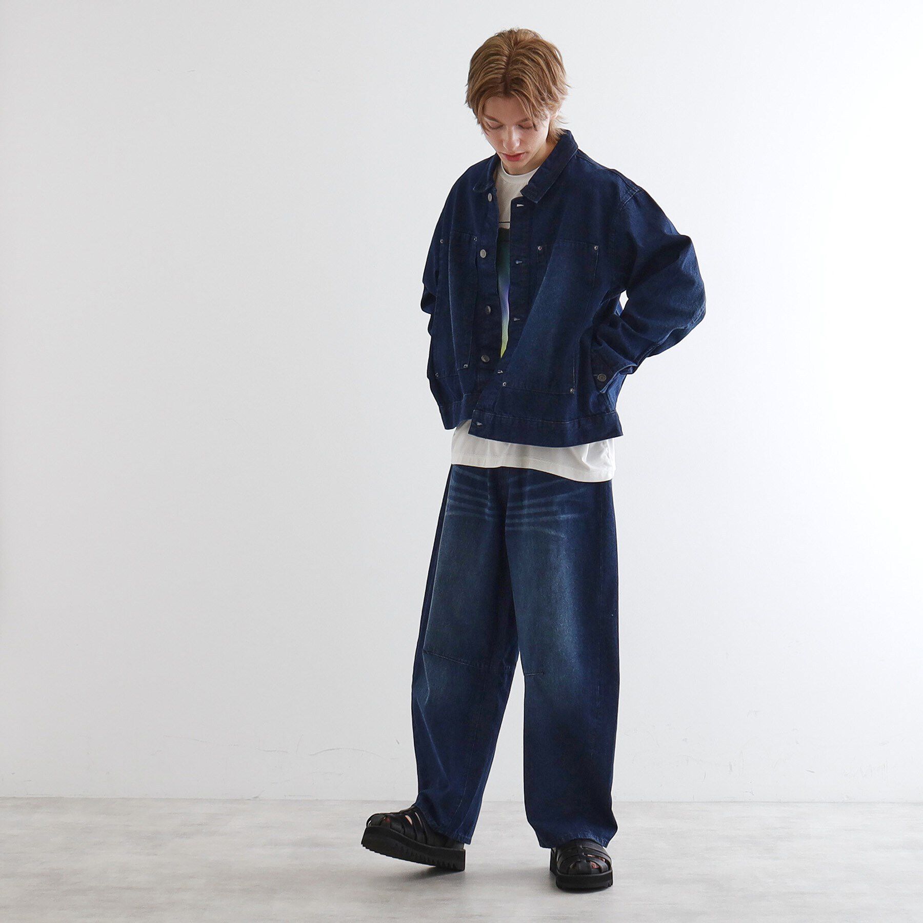 tk.TAKEO KIKUCHI「【上下2点セット】オールドデニムセットアップ」|スーツ|