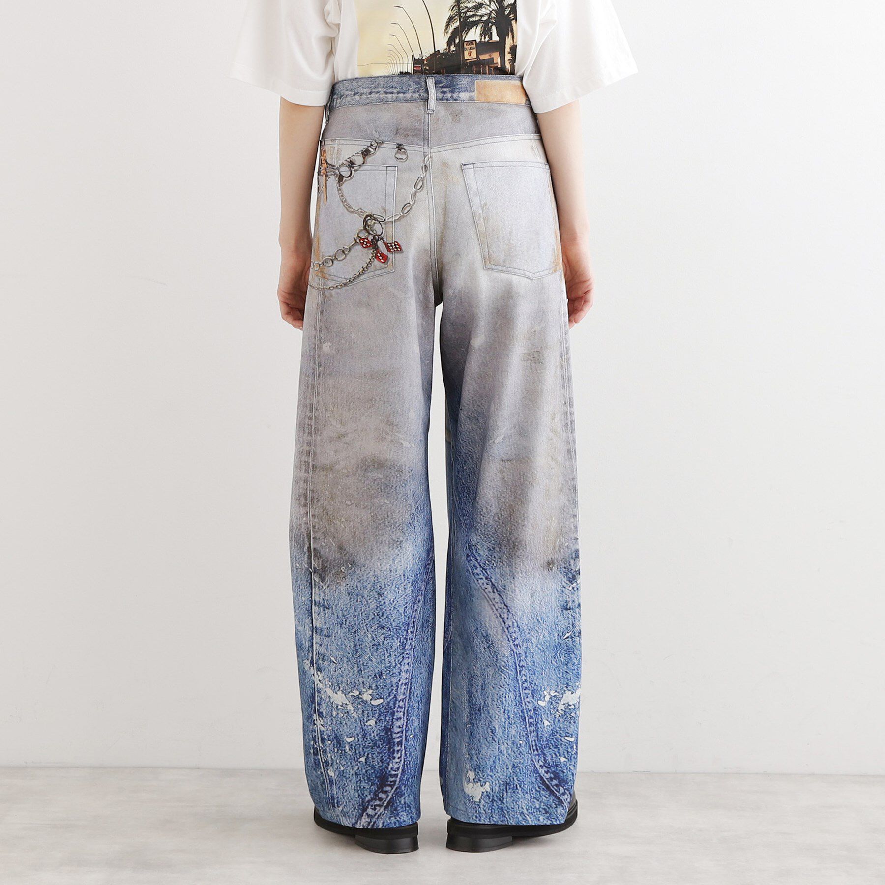 tk.TAKEO KIKUCHI「グラフィティデニム」|デニム|