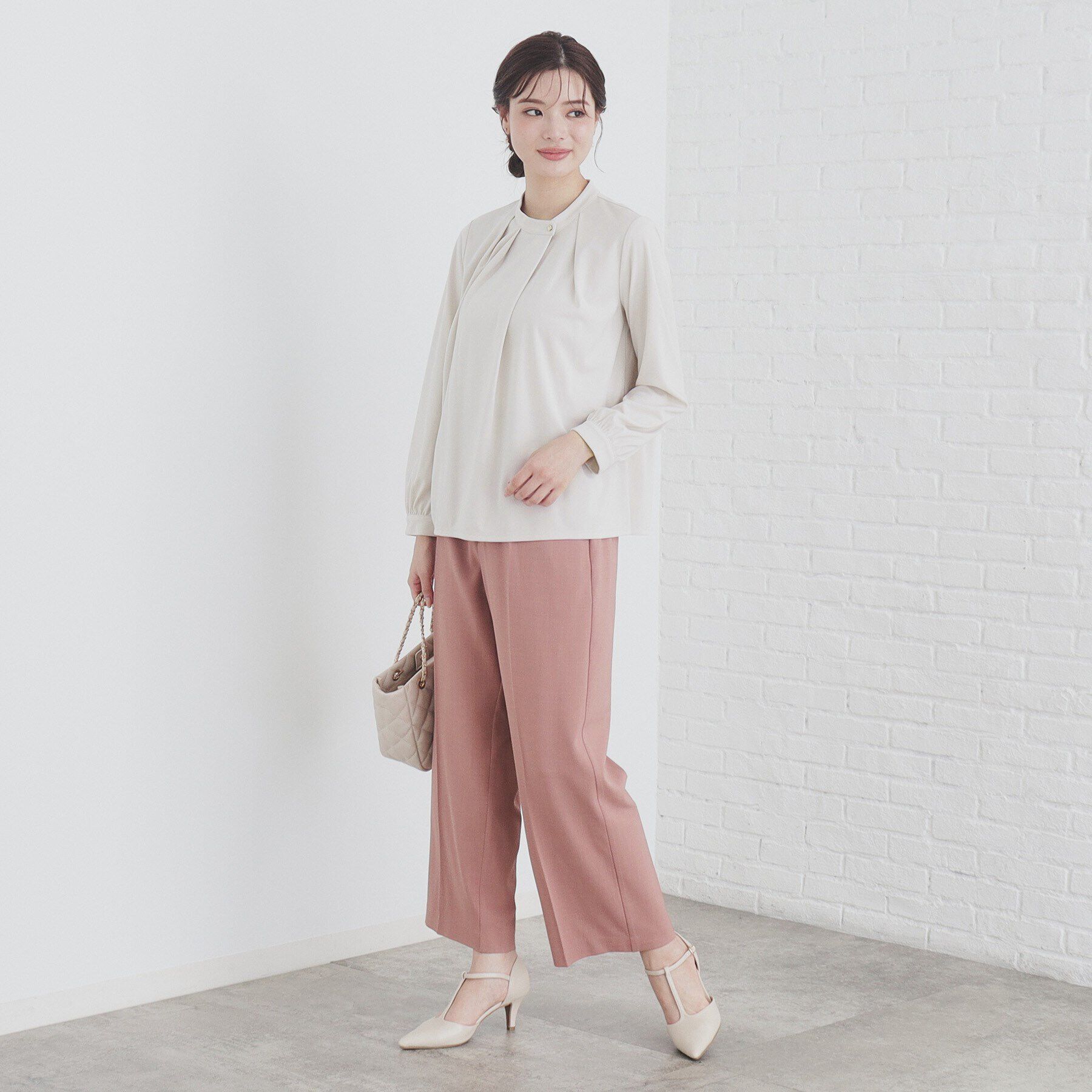 index「UV アシメタックデザイントップス【洗濯機洗い可/接触冷感】」|シャツ・ブラウス|