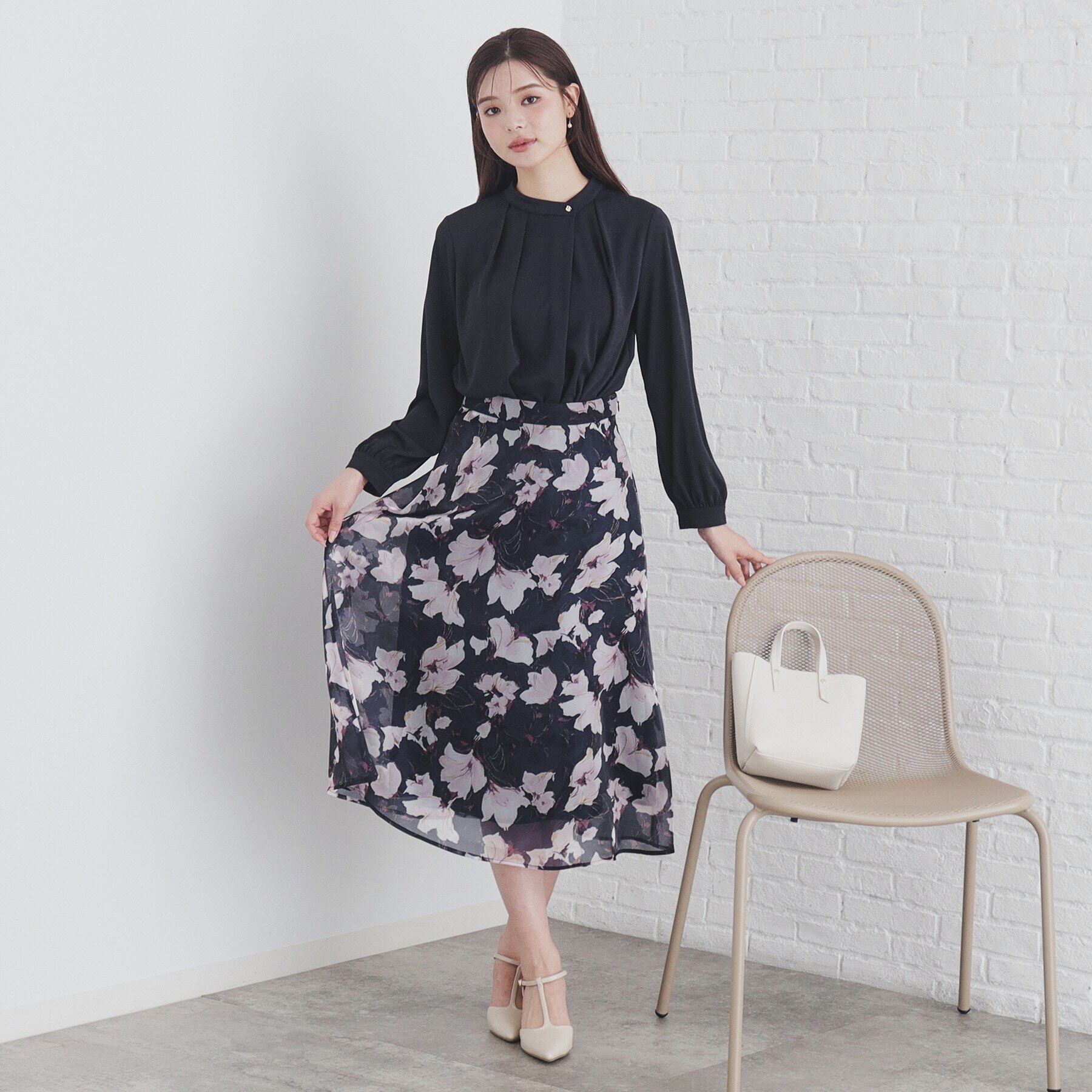 index「UV アシメタックデザイントップス【洗濯機洗い可/接触冷感】」|シャツ・ブラウス|