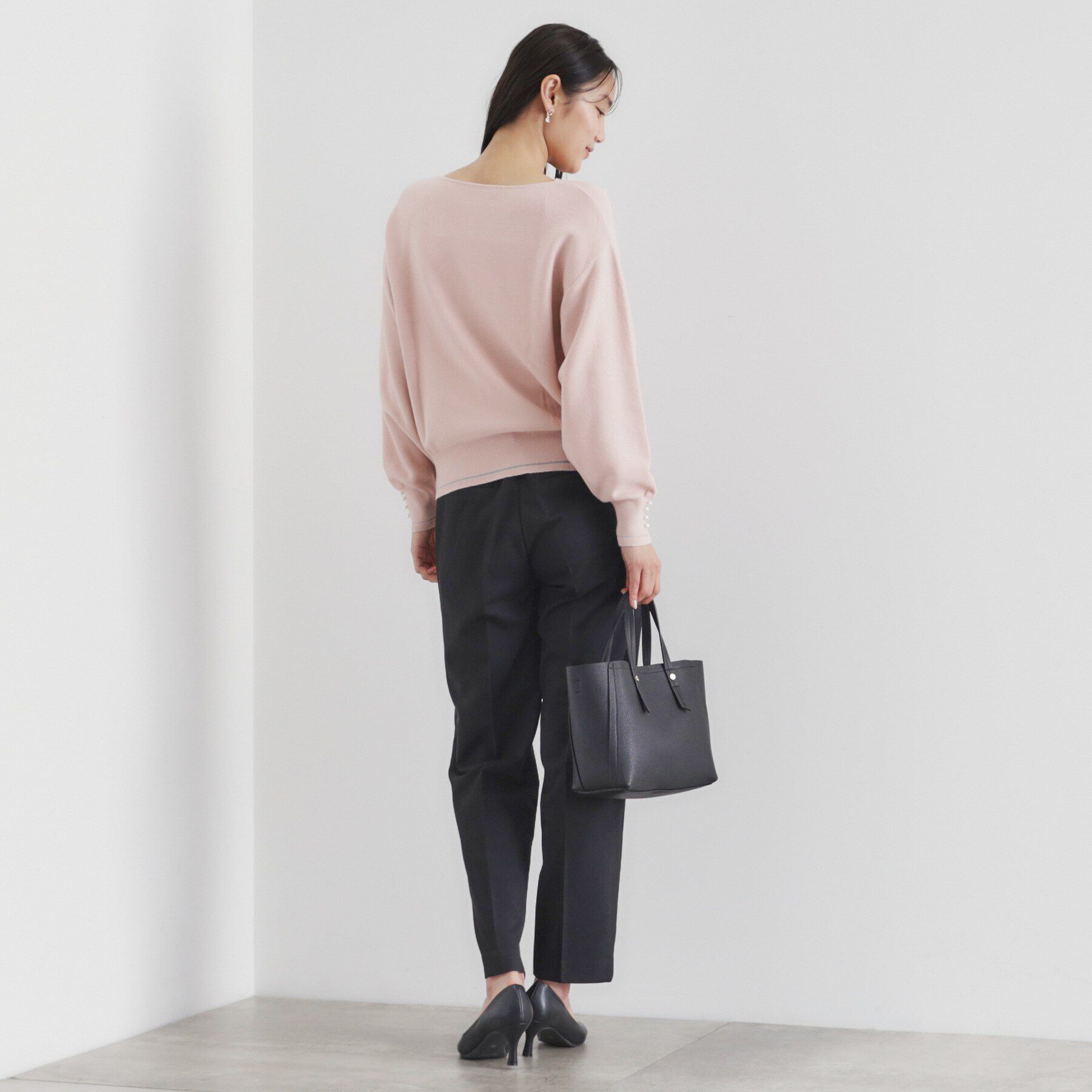 index「裏起毛ストレッチテーパードパンツ【洗濯機洗い可/吸湿発熱/イージーアイロン】」|その他|