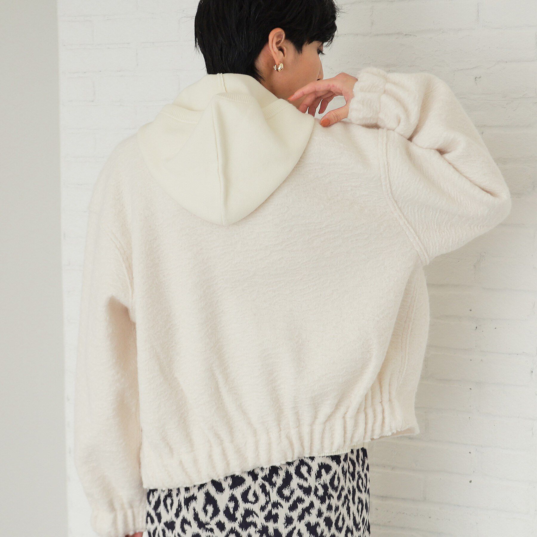 OPAQUE.CLIP「ダブルポケットボアブルゾン【洗濯機洗い可】」|ブルゾン・スタジャン|