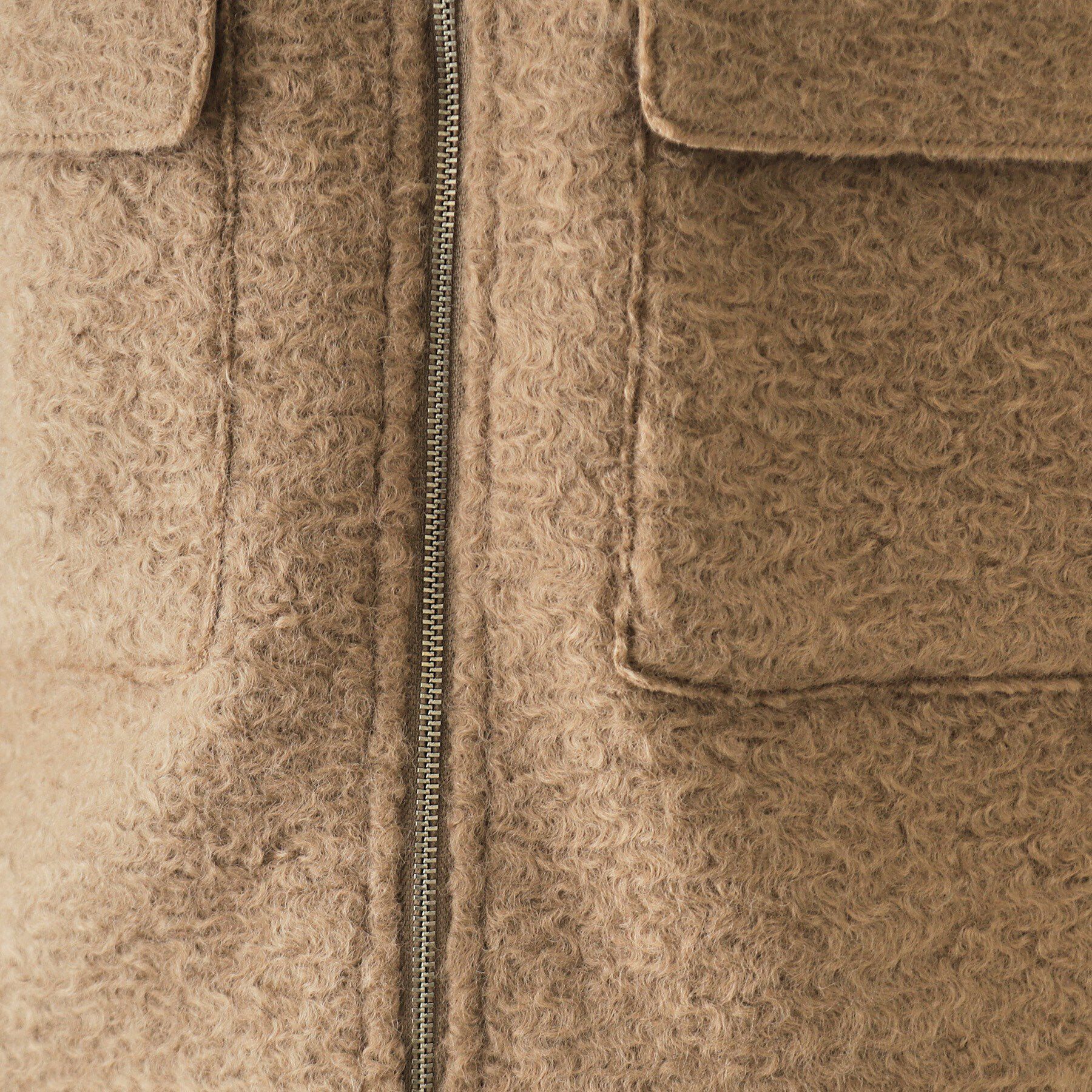 OPAQUE.CLIP「ダブルポケットボアブルゾン【洗濯機洗い可】」|ブルゾン・スタジャン|