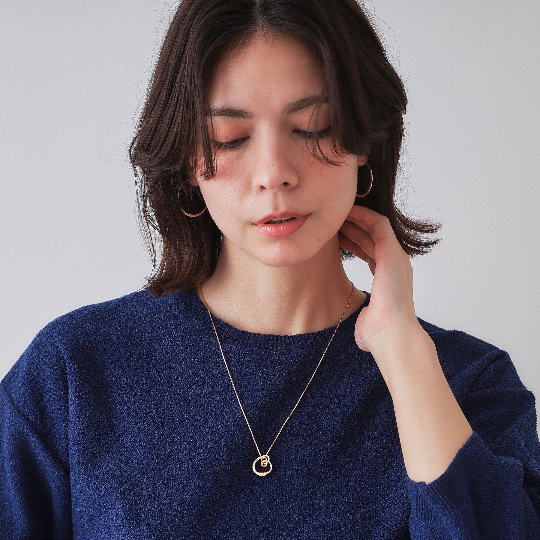 OPAQUE.CLIP「ワントップメタルネックレス」|ネックレス|