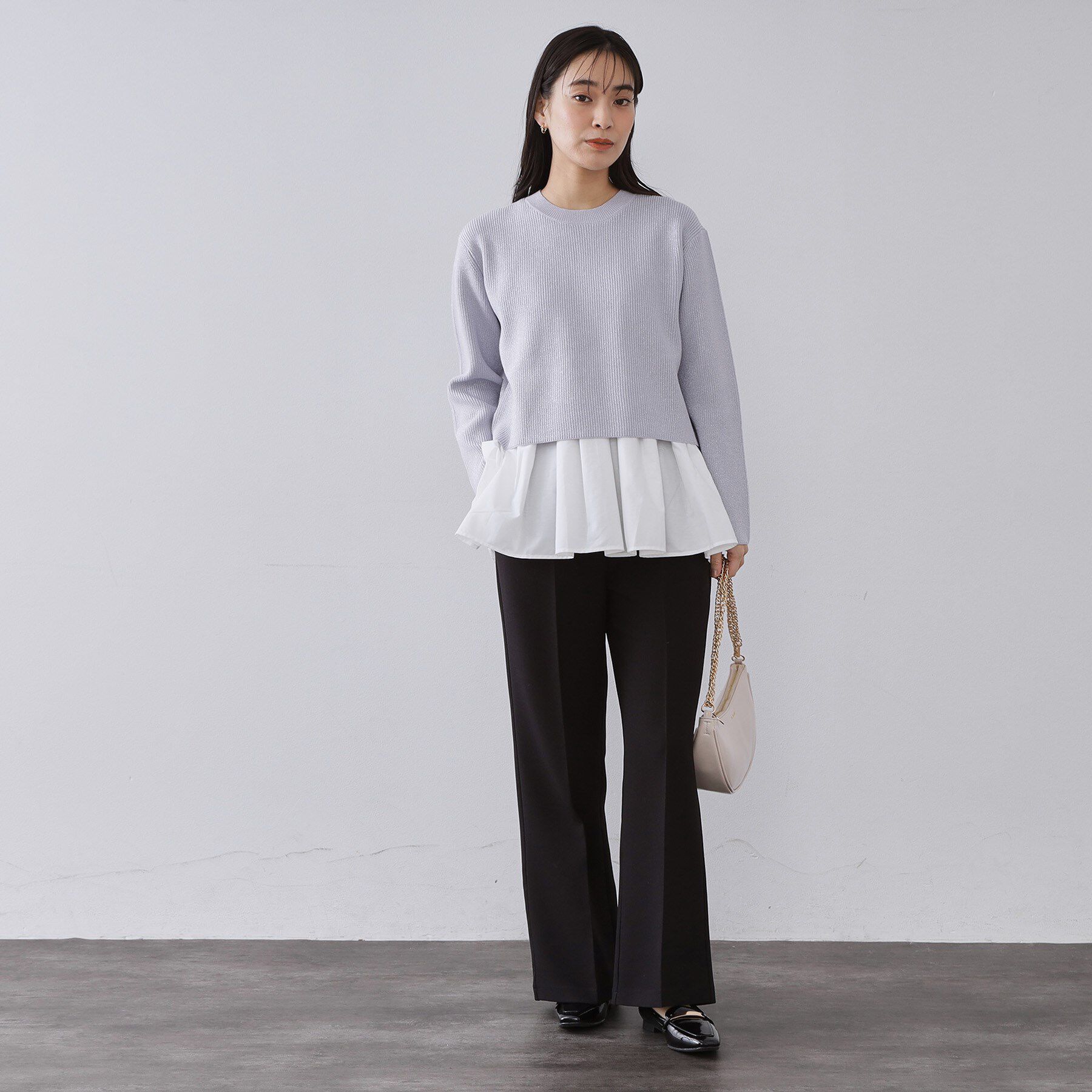 OPAQUE.CLIP「イージーフレアパンツ【洗濯機OK】」|その他|