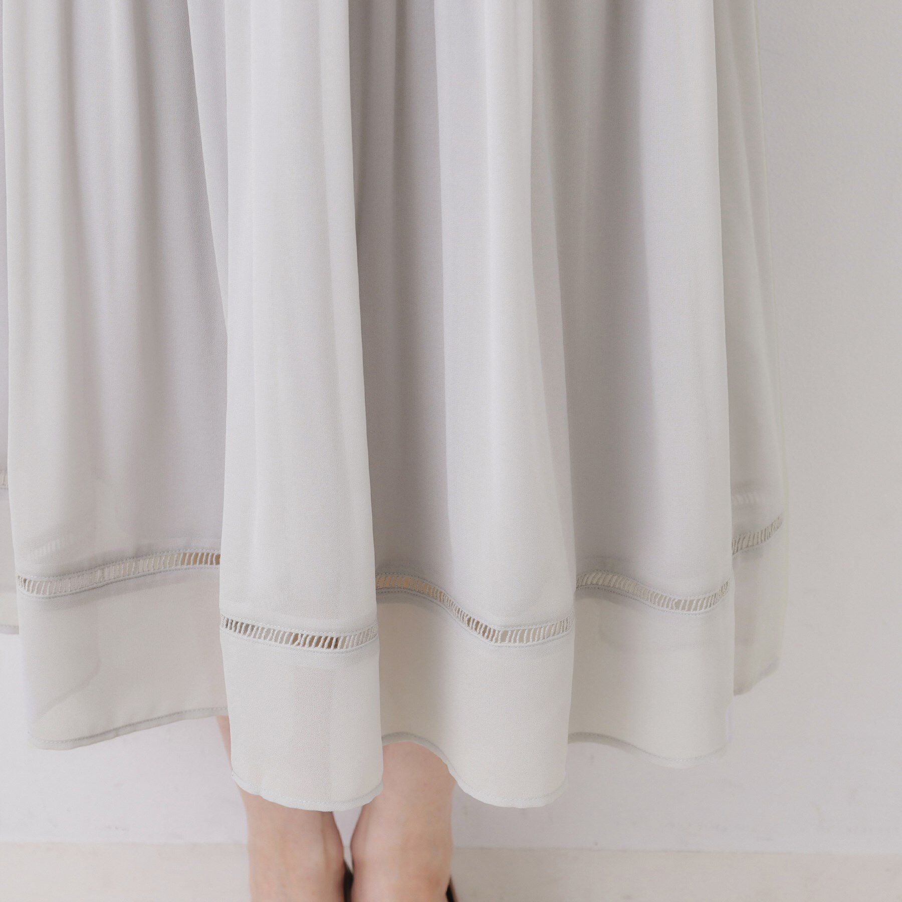 Couture broach「【ハレの日・通勤】マジョリカプリーツスカート」|スカート|