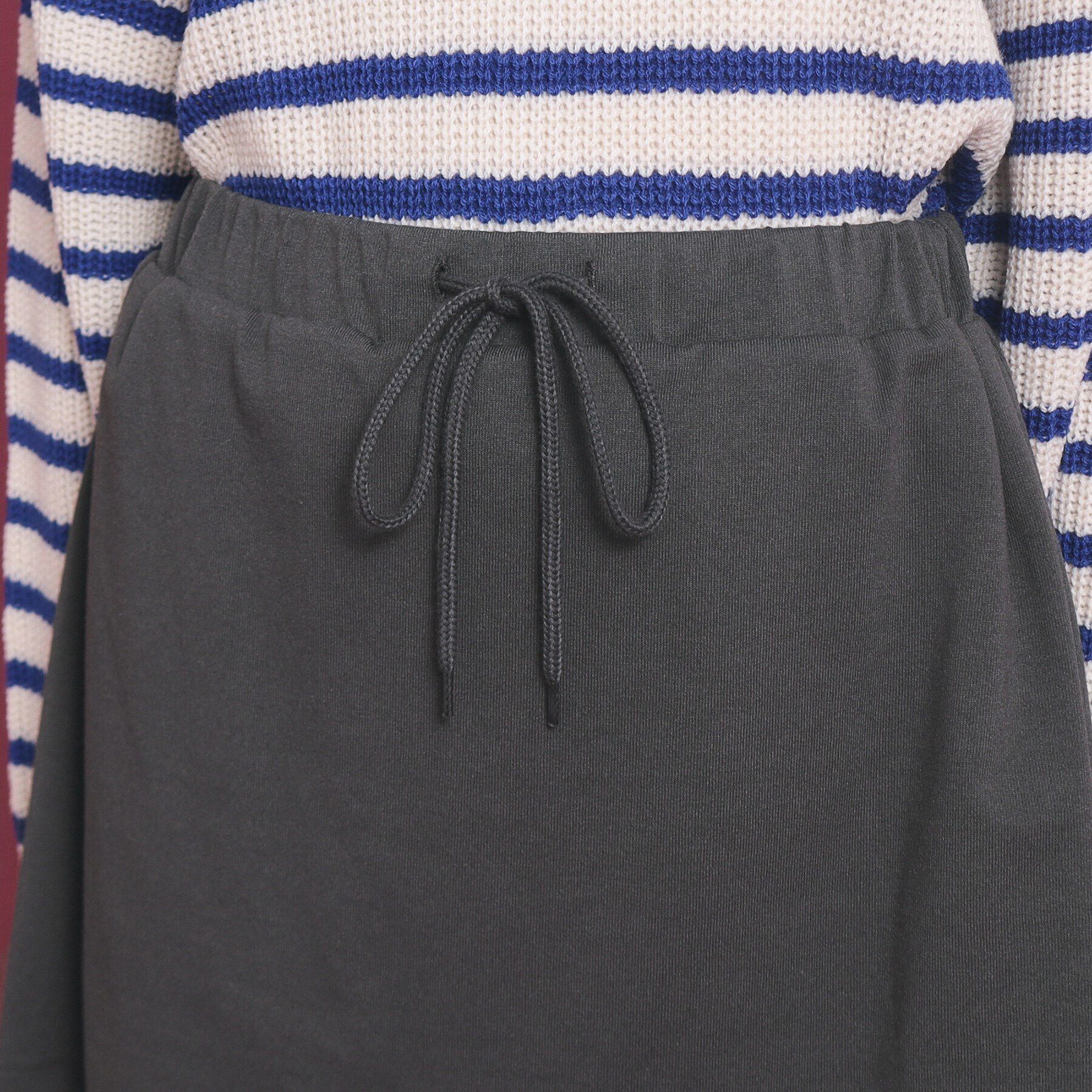 PINK-latte「バックプリントスカート付レイヤードパンツ」|その他|