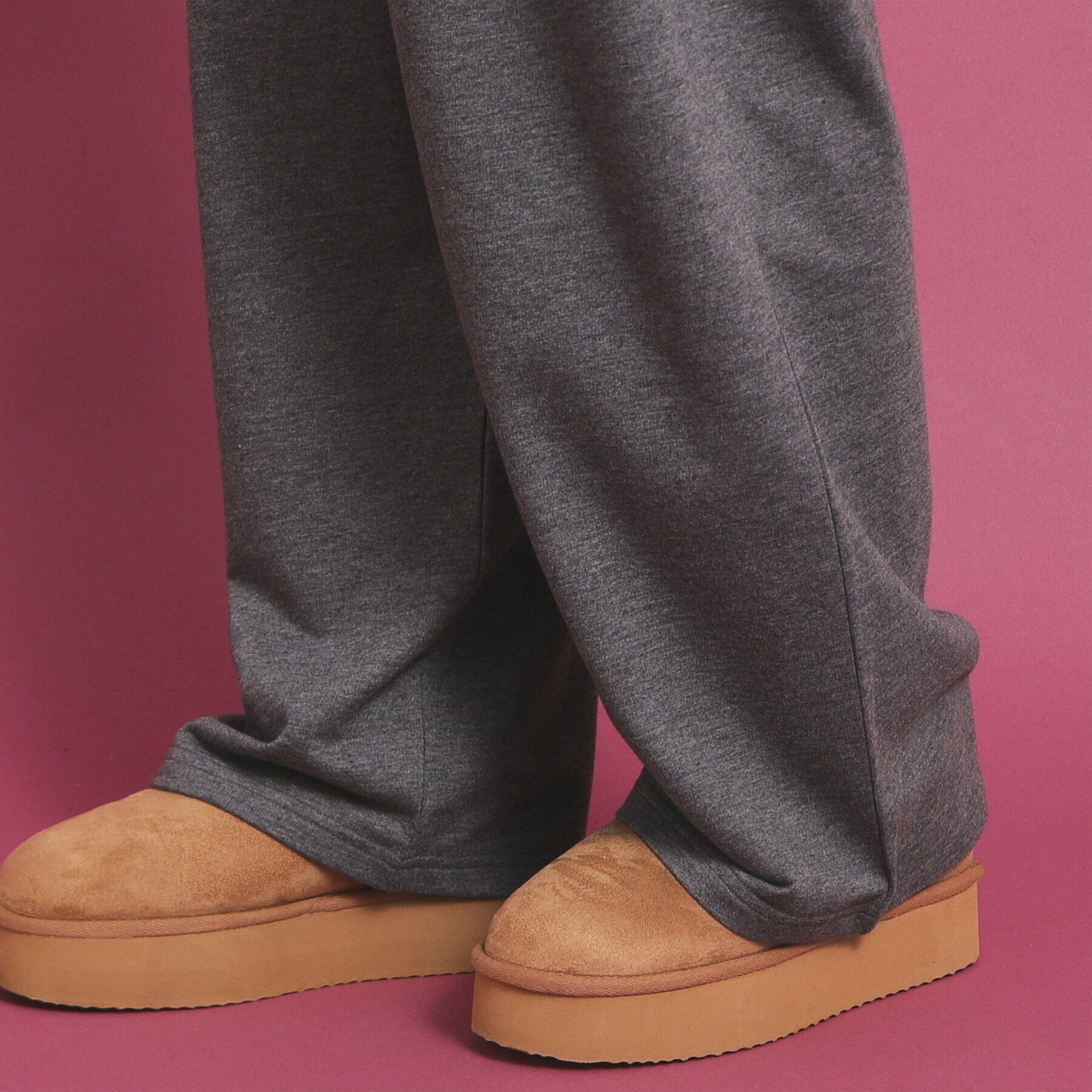 PINK-latte「バックプリントスカート付レイヤードパンツ」|その他|