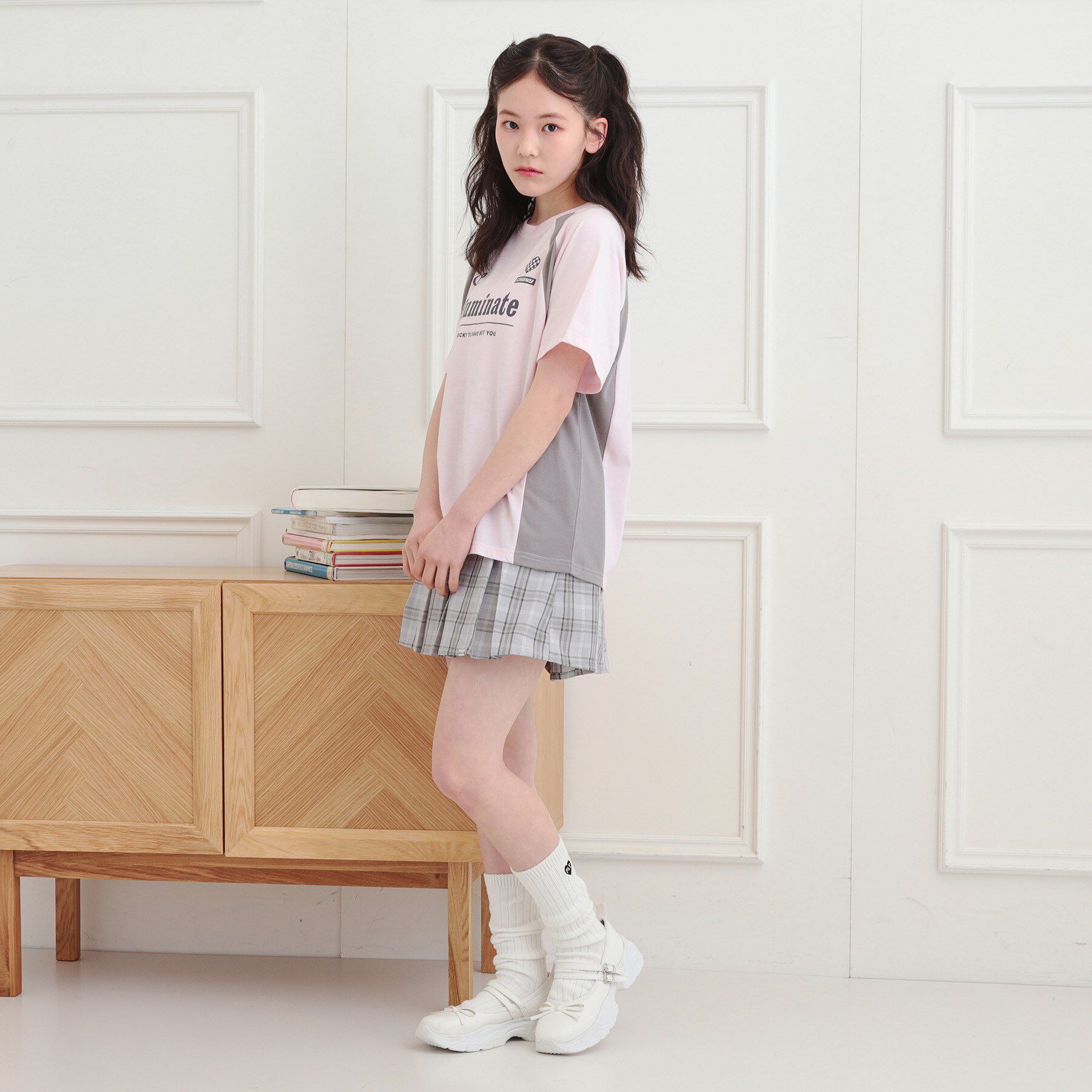 PINK-latte「ビッグゲームTシャツ」|Tシャツ・カットソー|