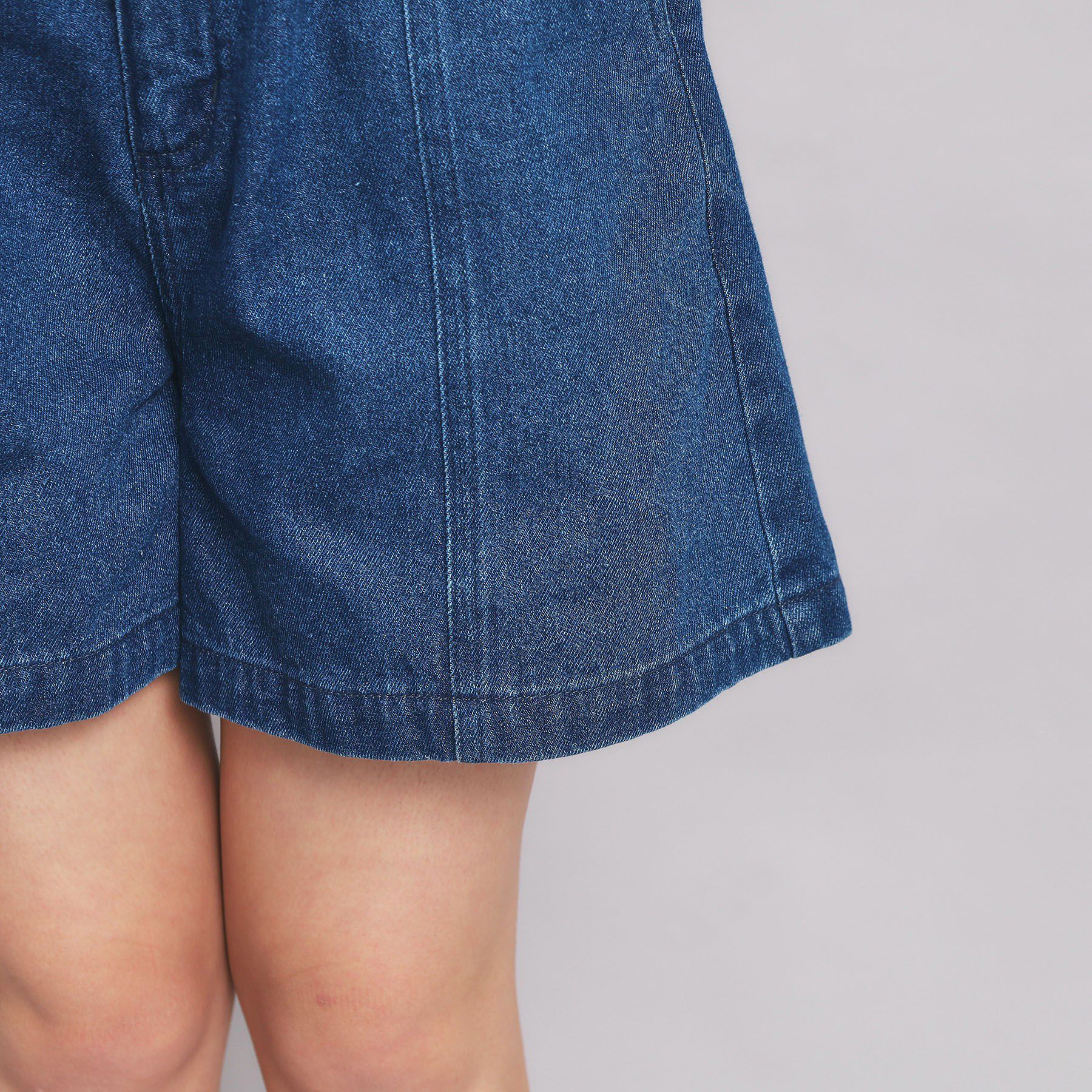 PINK-latte「ハイウエストショートパンツ」|キュロット|