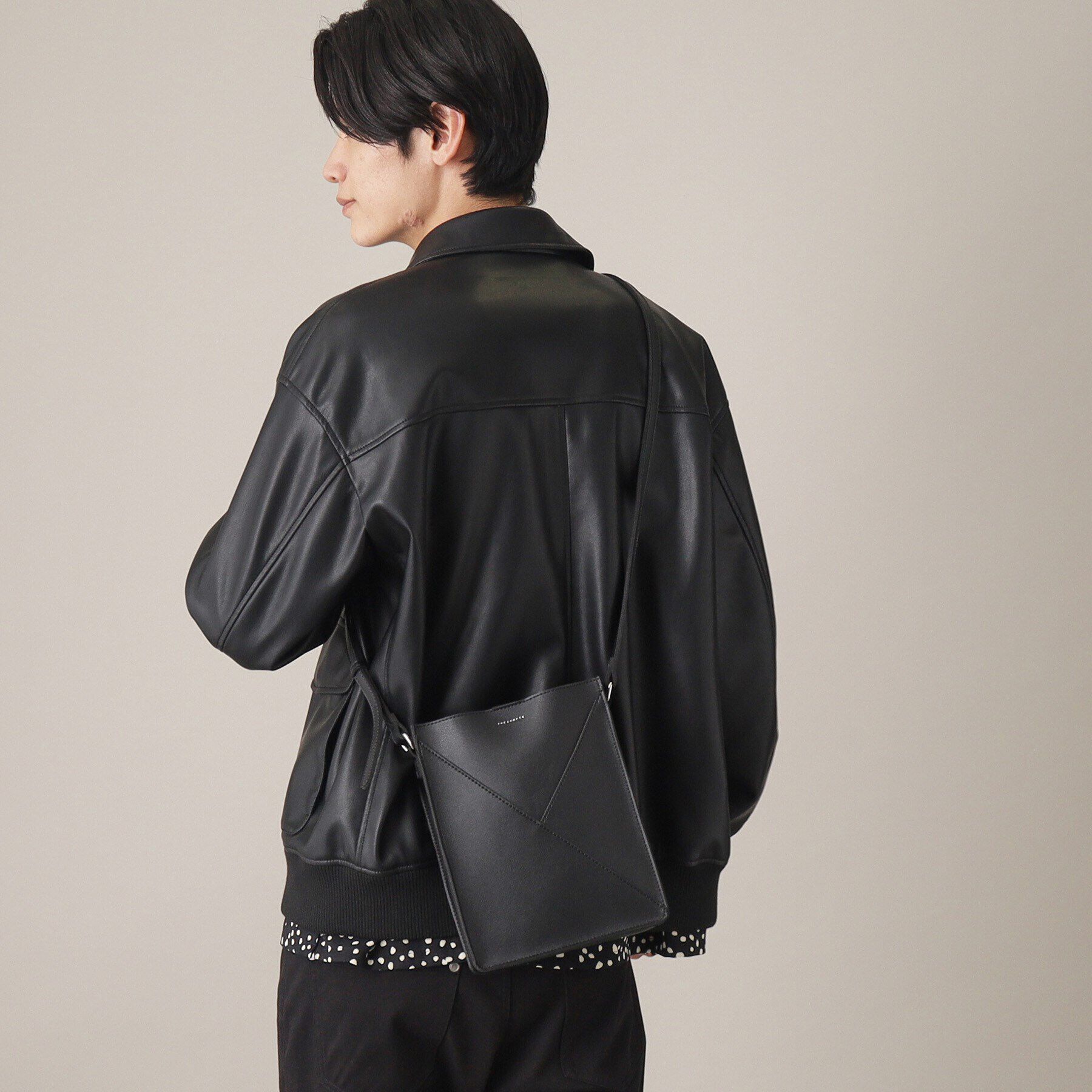 THE SHOP TK「パネルラインBOXショルダーバッグ」|ショルダー・メッセンジャー|