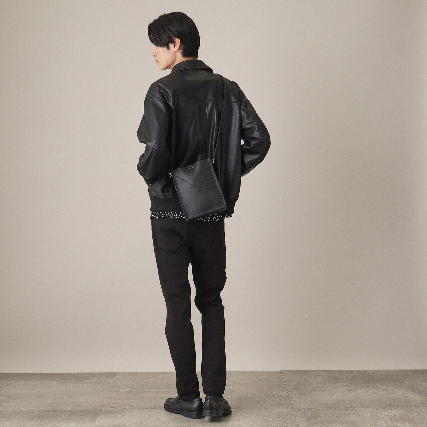 THE SHOP TK「パネルラインBOXショルダーバッグ」|ショルダー・メッセンジャー|