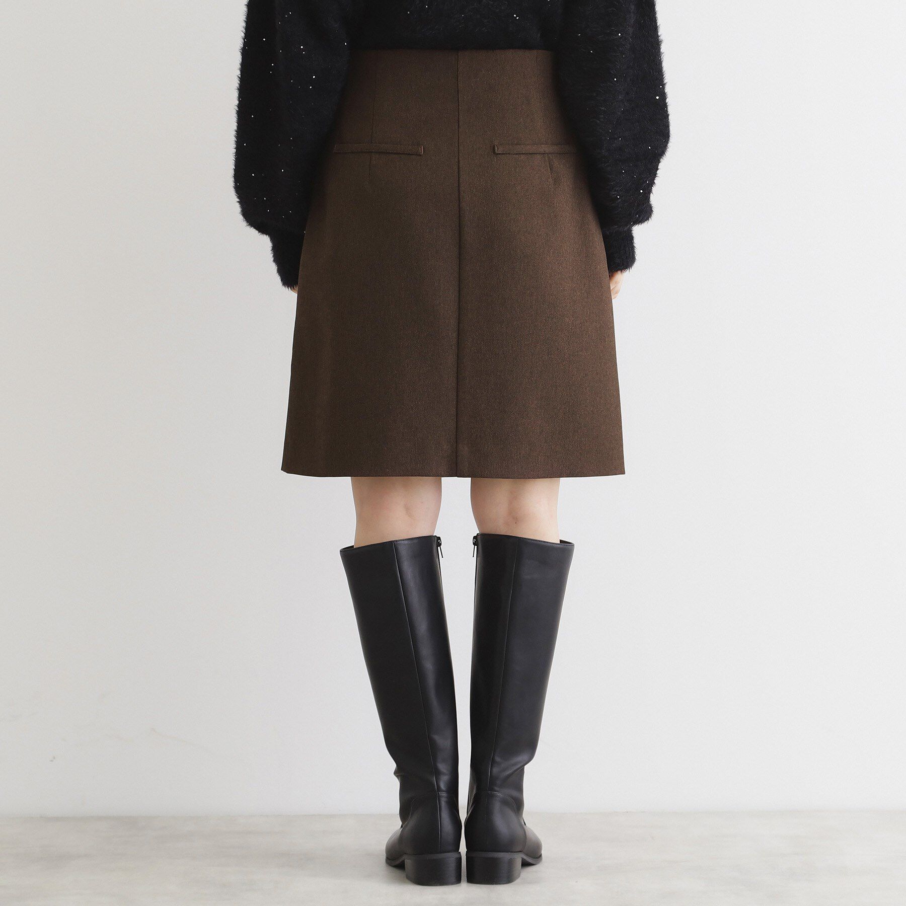 THE SHOP TK「【＠BAILA掲載】ラップ風ミニスカート」|スカート|