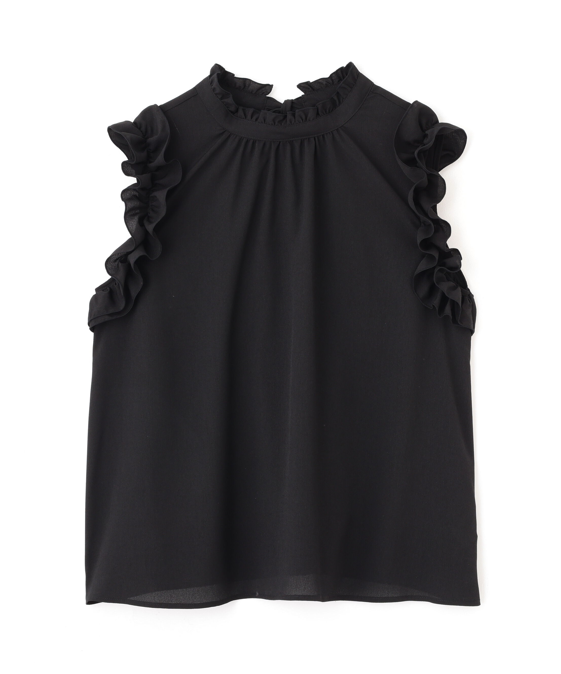  「フリルスリーブバックリボンブラウス」|シャツ・ブラウス|