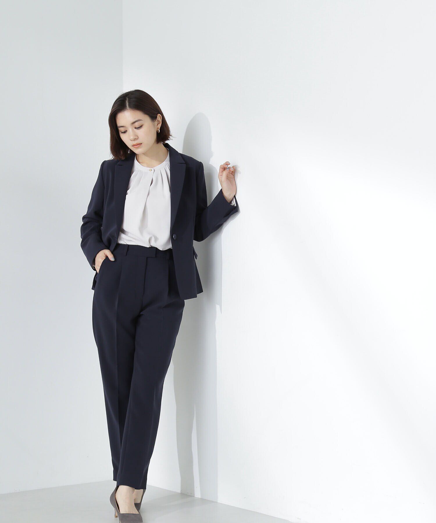  「PeサテンストレッチSETUPシリーズ テーラードジャケット　24SS」|その他|