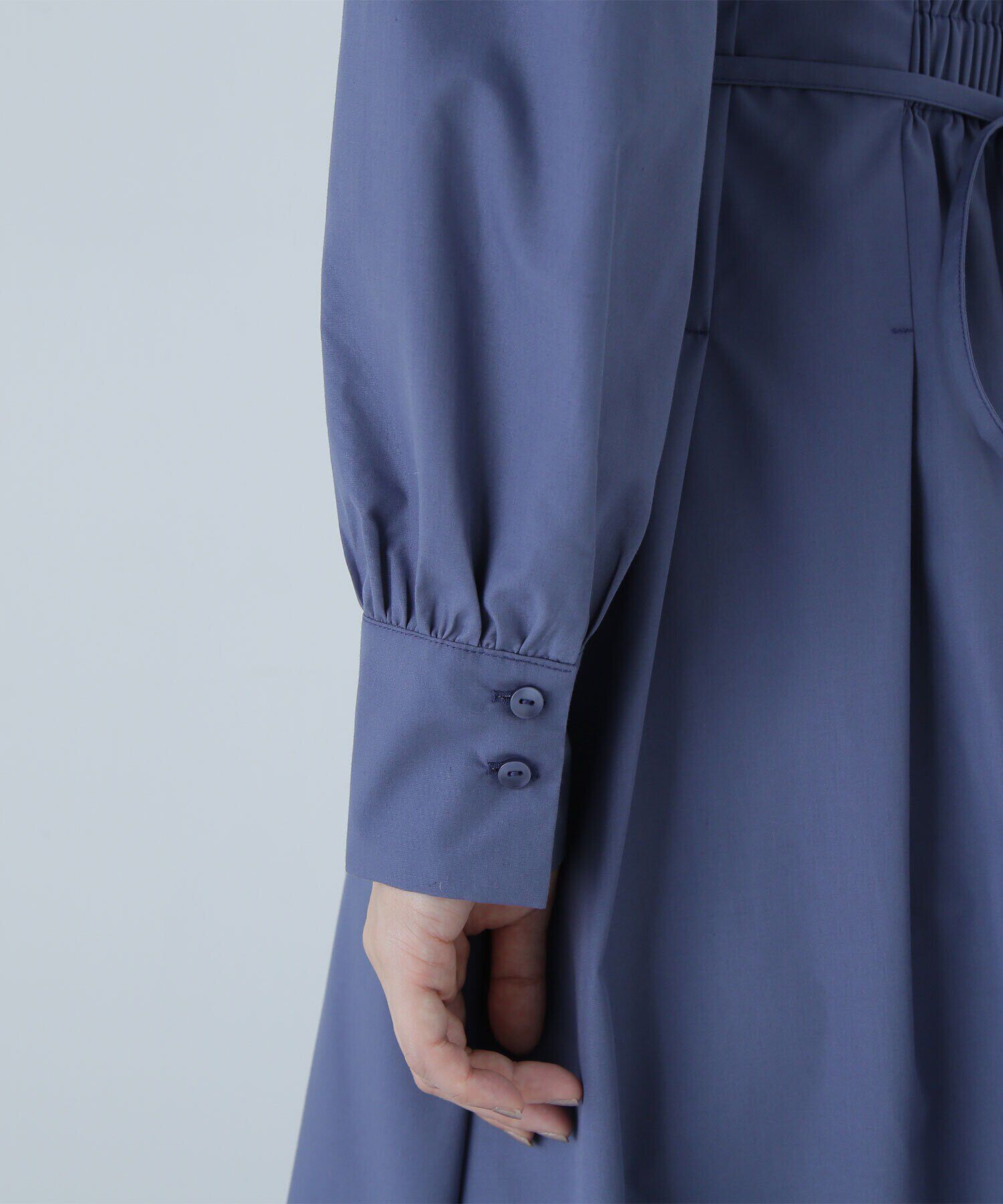  「ヨークフリルシャツワンピース　24AW」|ワンピース|