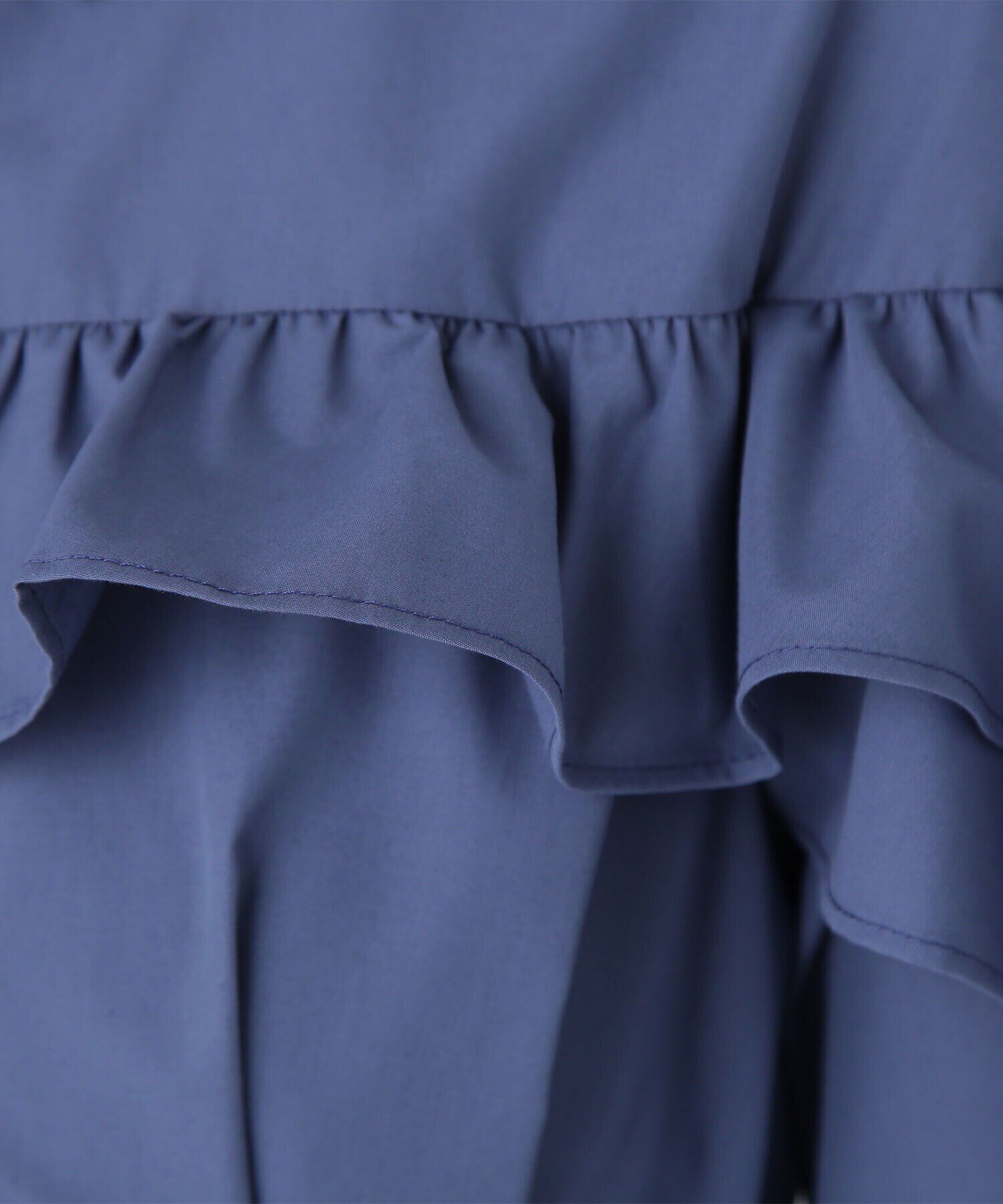  「ヨークフリルシャツワンピース　24AW」|ワンピース|