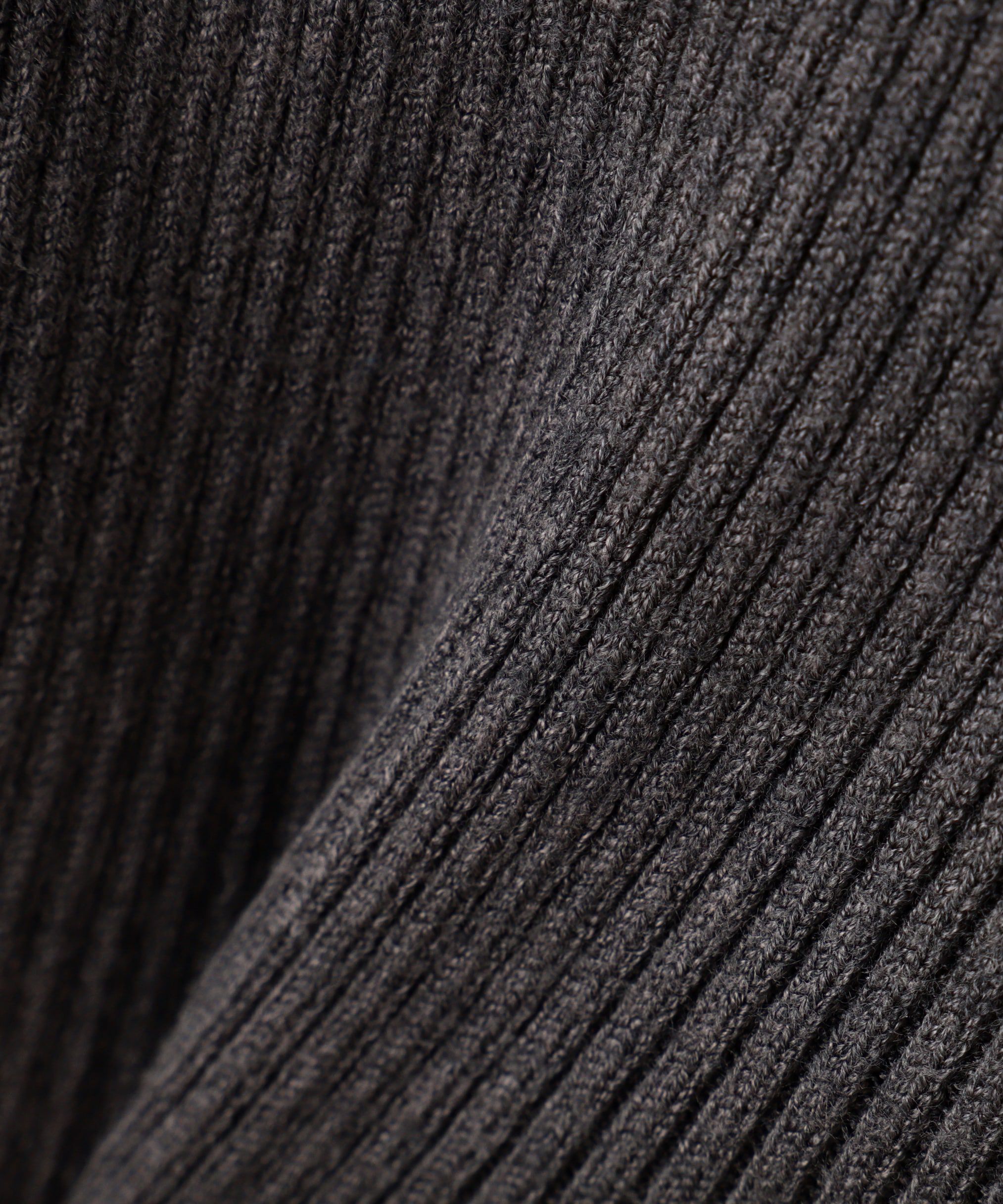  「ビッグカラーダブルジップニット」|ニット・セーター|