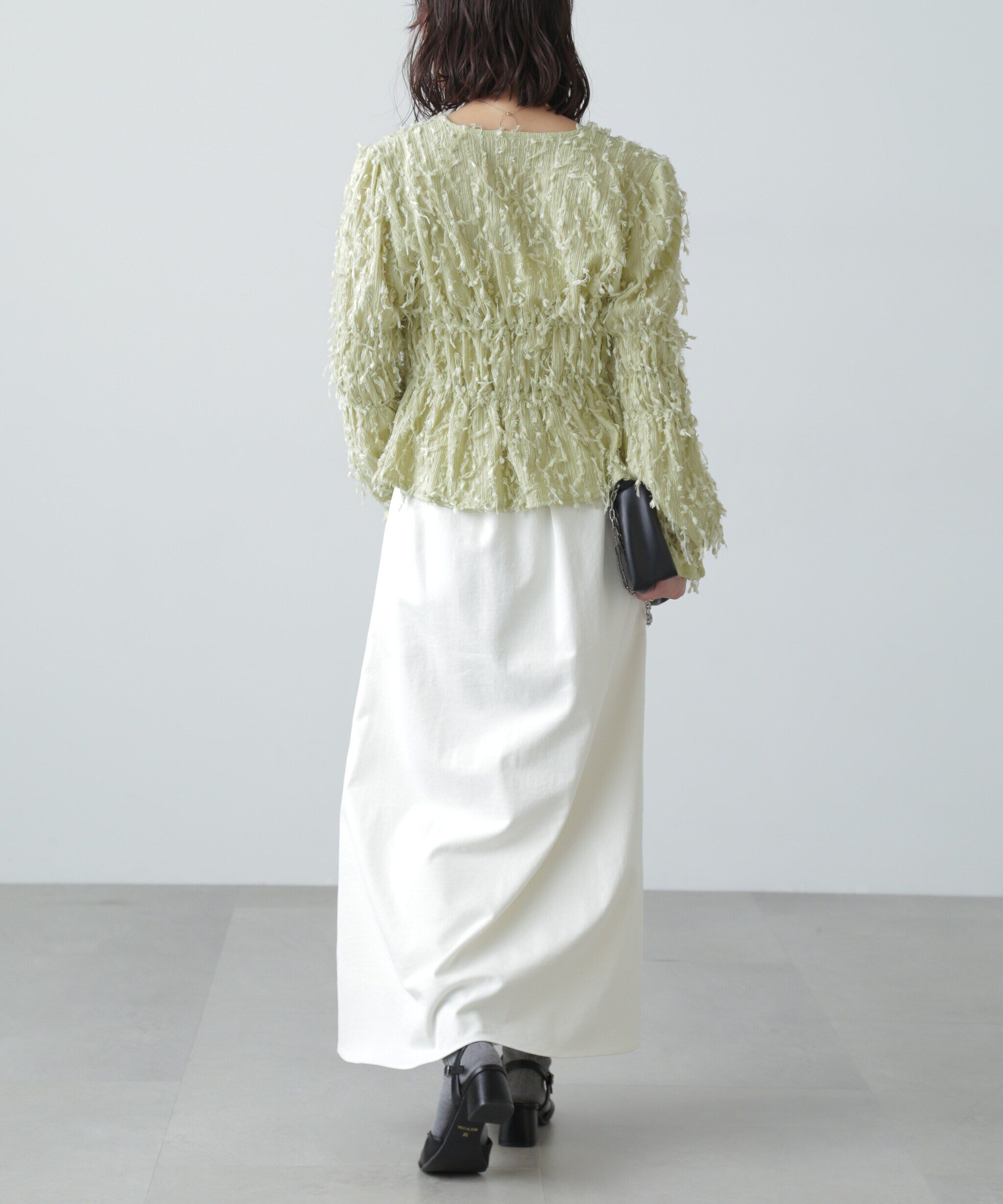  「フリンジジャガードブラウス」|シャツ・ブラウス|