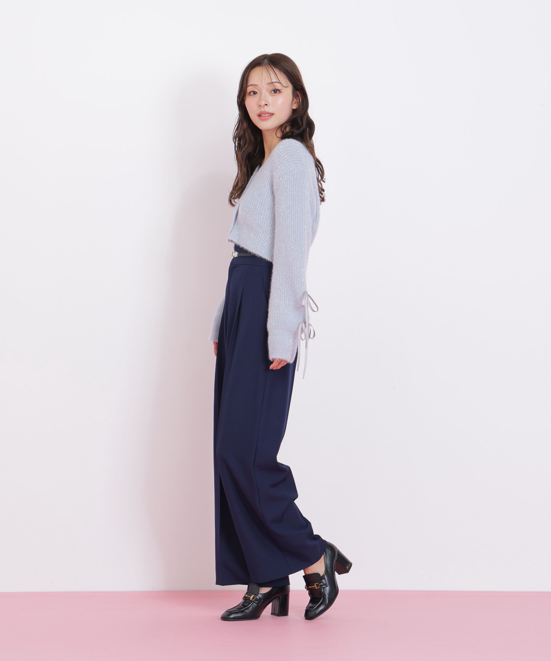  「フィルムフェザーヤーンカーディガン」|ニット・セーター|