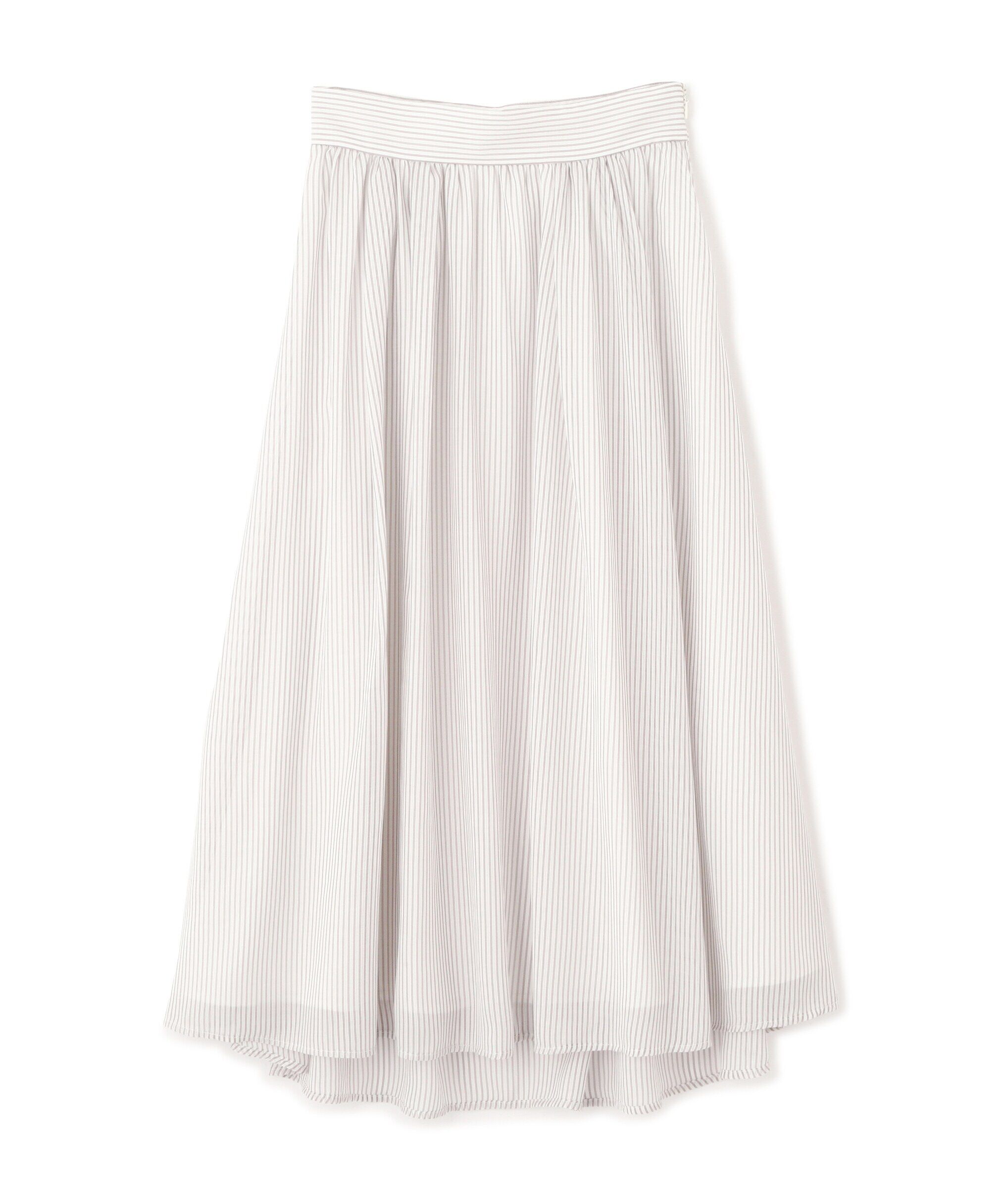 PROPORTION BODY DRESSING「シアーストライプスカート」|スカート|