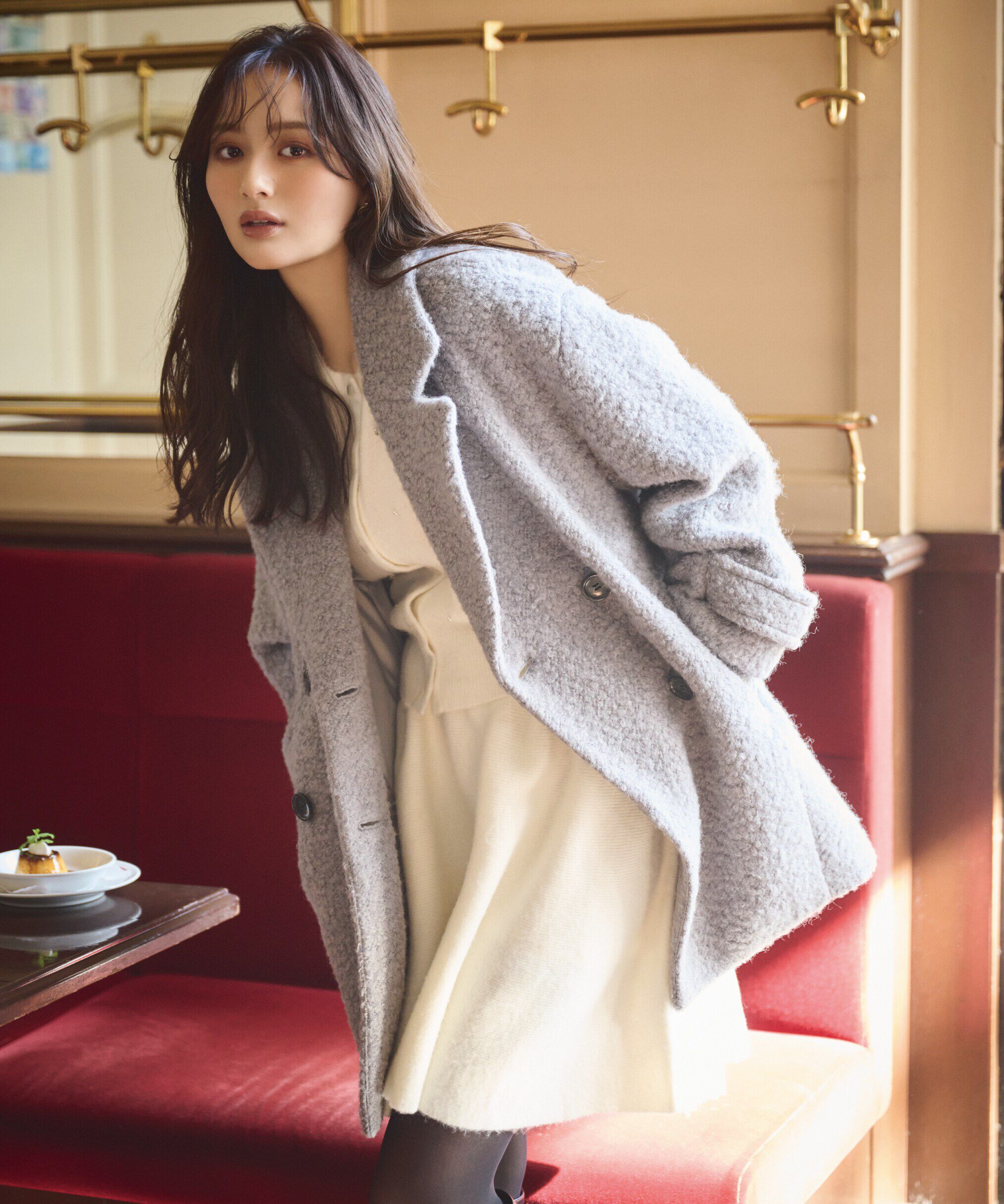 今季新品未使用！　プロポーションボディドレッシング　コクーンループコート　M コクーンループコート 24AW（PROPORTION BODY DRESSING）｜ルミネの