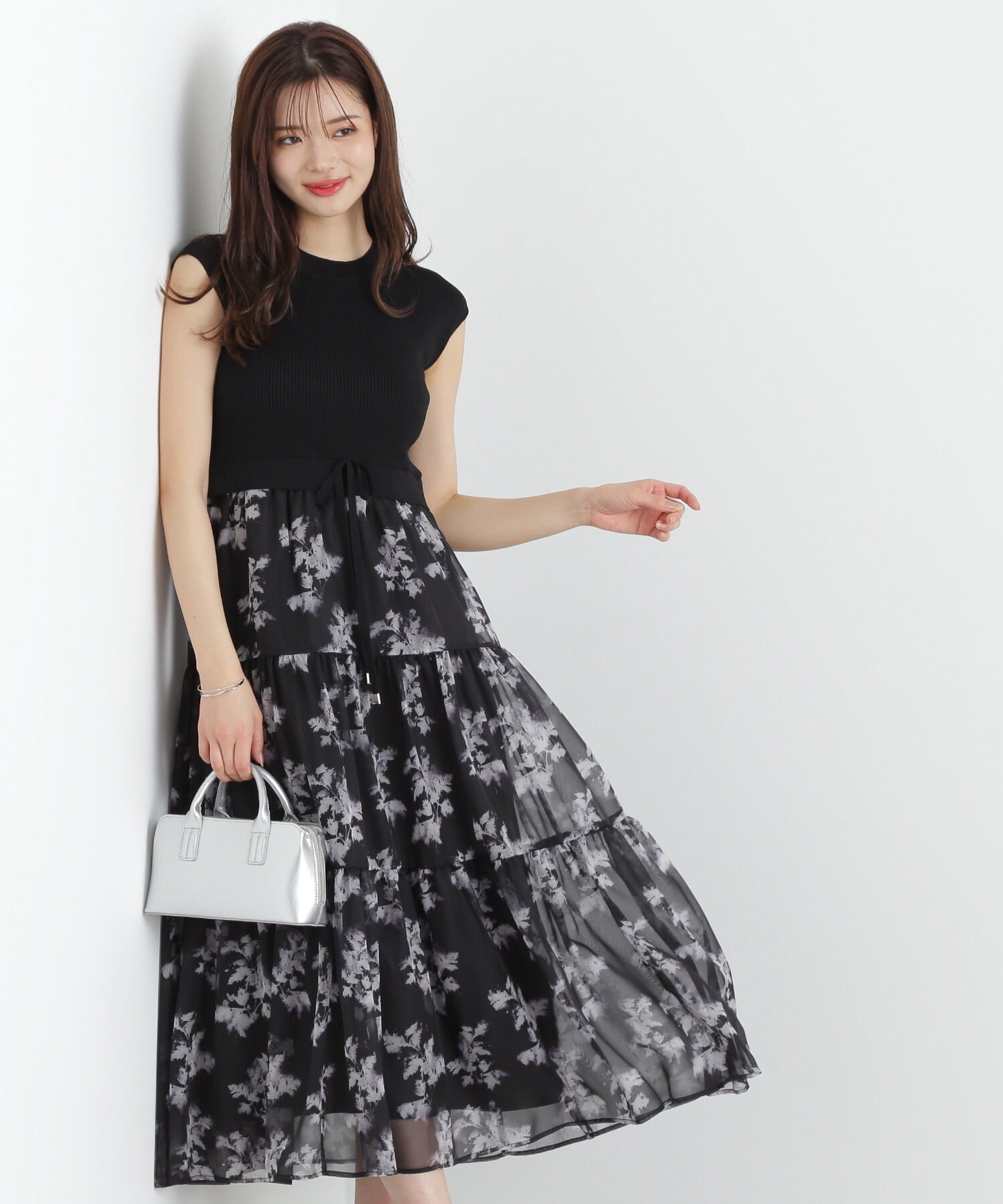 PROPORTION BODY DRESSING「ニットドッキングティアードワンピース」|ワンピース|