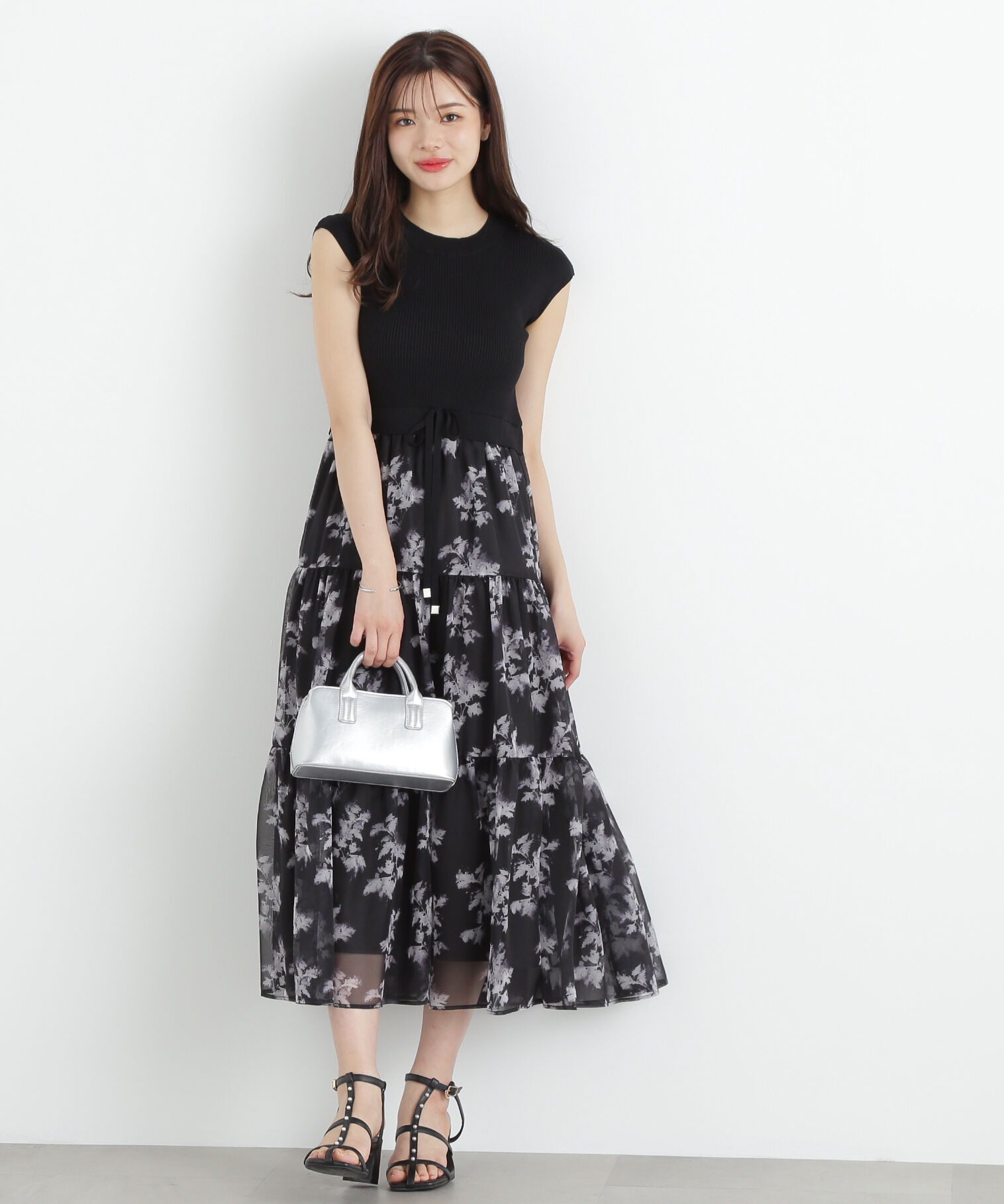 PROPORTION BODY DRESSING「ニットドッキングティアードワンピース」|ワンピース|