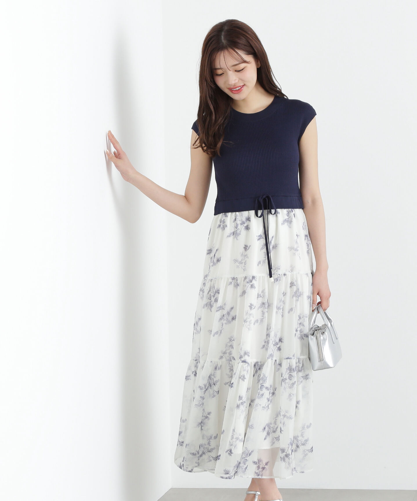 PROPORTION BODY DRESSING「ニットドッキングティアードワンピース」|ワンピース|