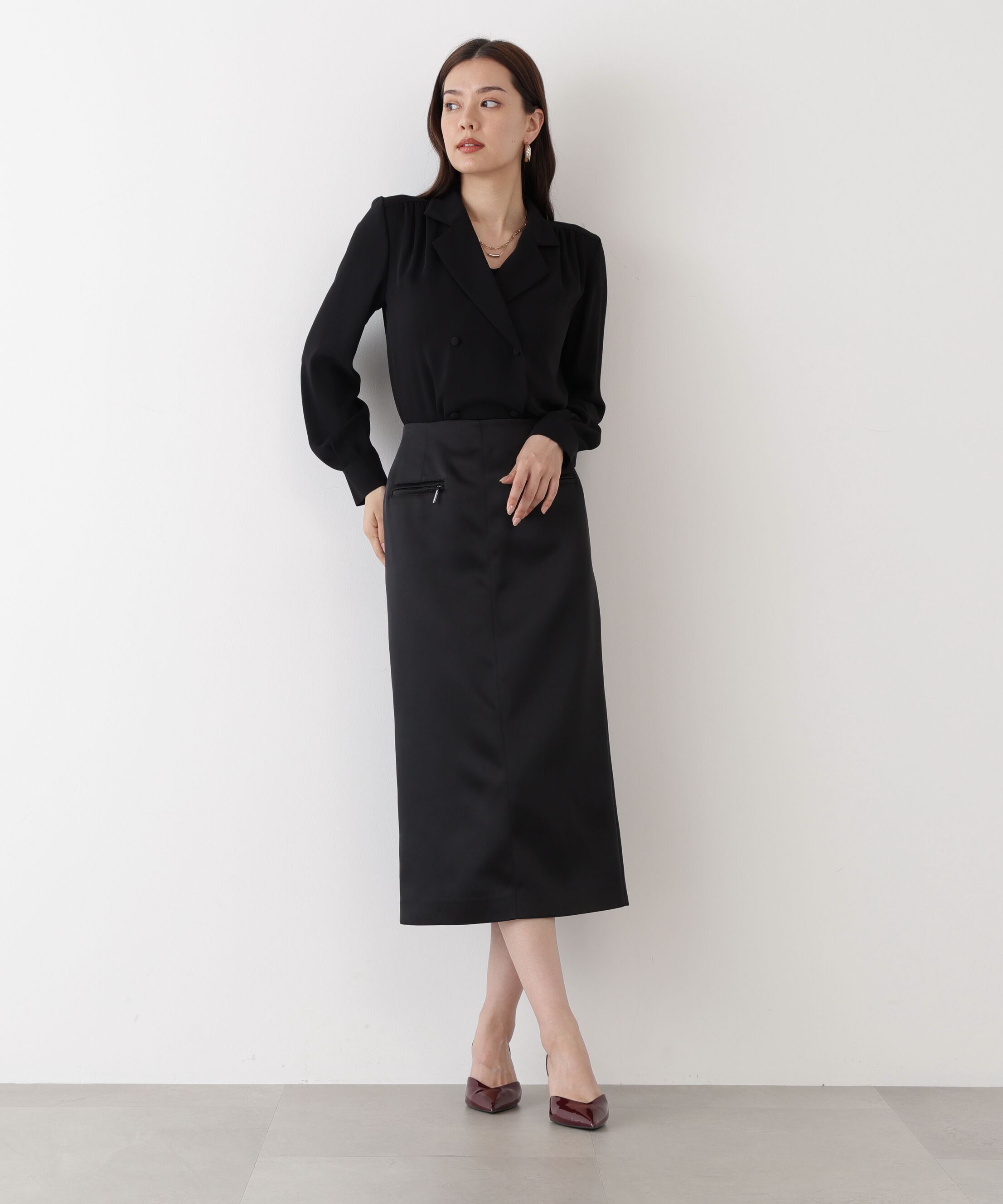  「◆ダブルブレストブラウス」|シャツ・ブラウス|