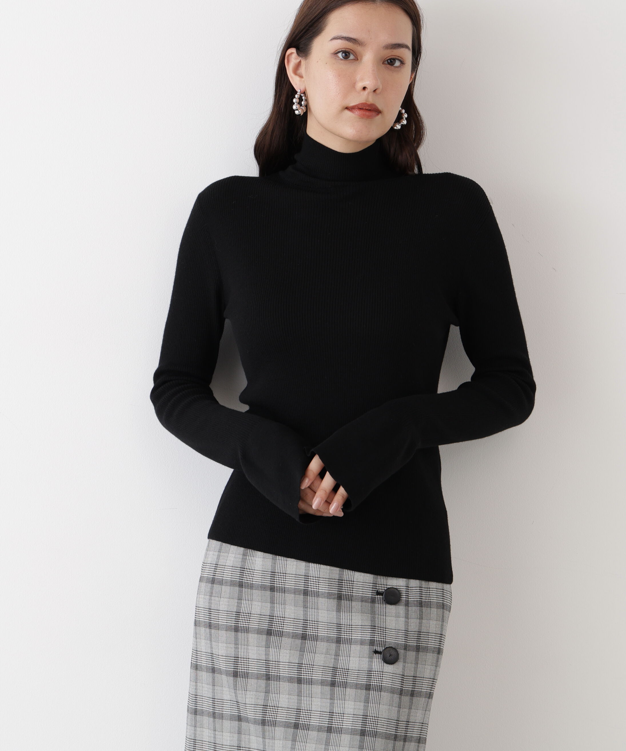  「◆ウールモックネックプルオーバー」|ニット・セーター|