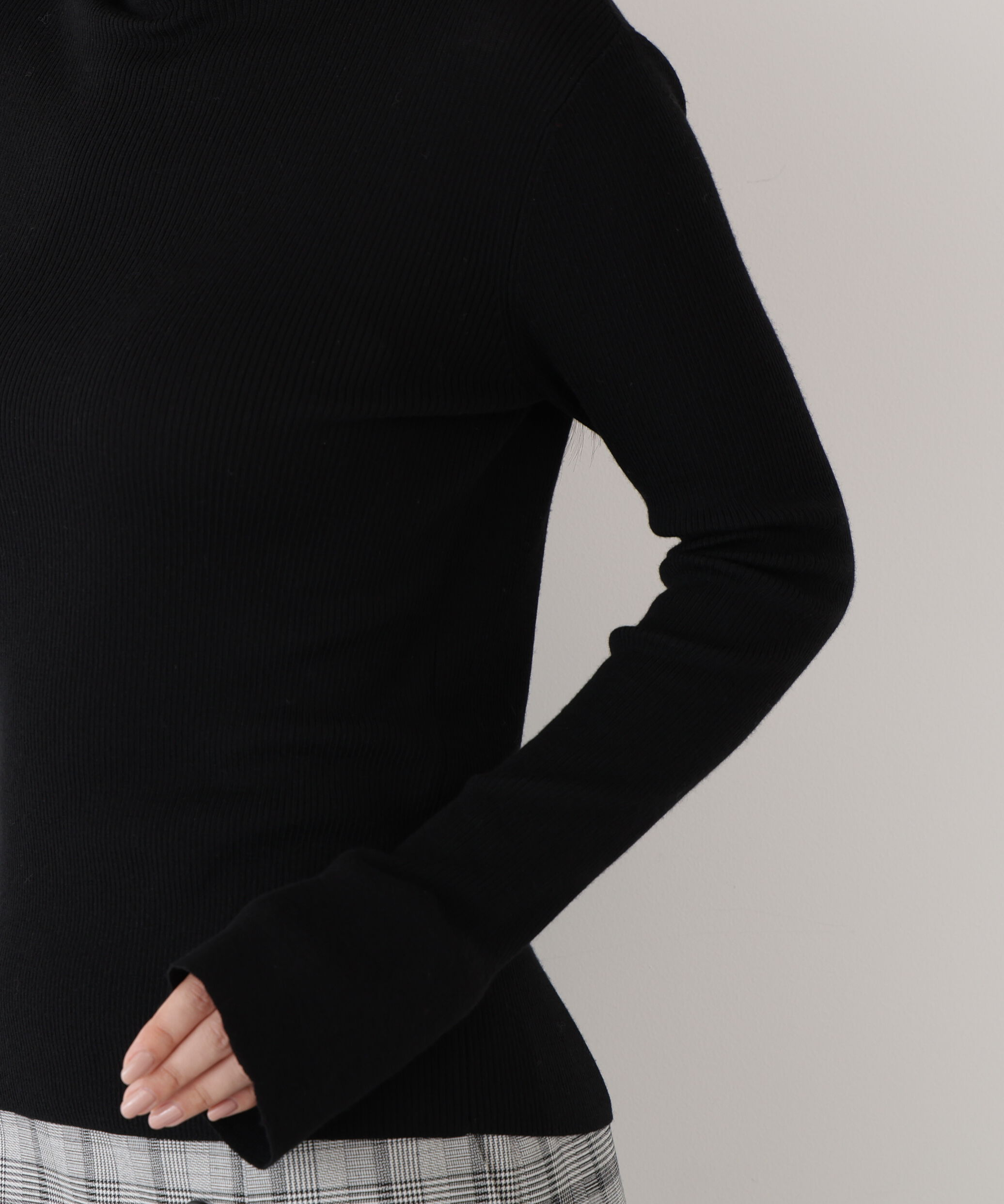  「◆ウールモックネックプルオーバー」|ニット・セーター|