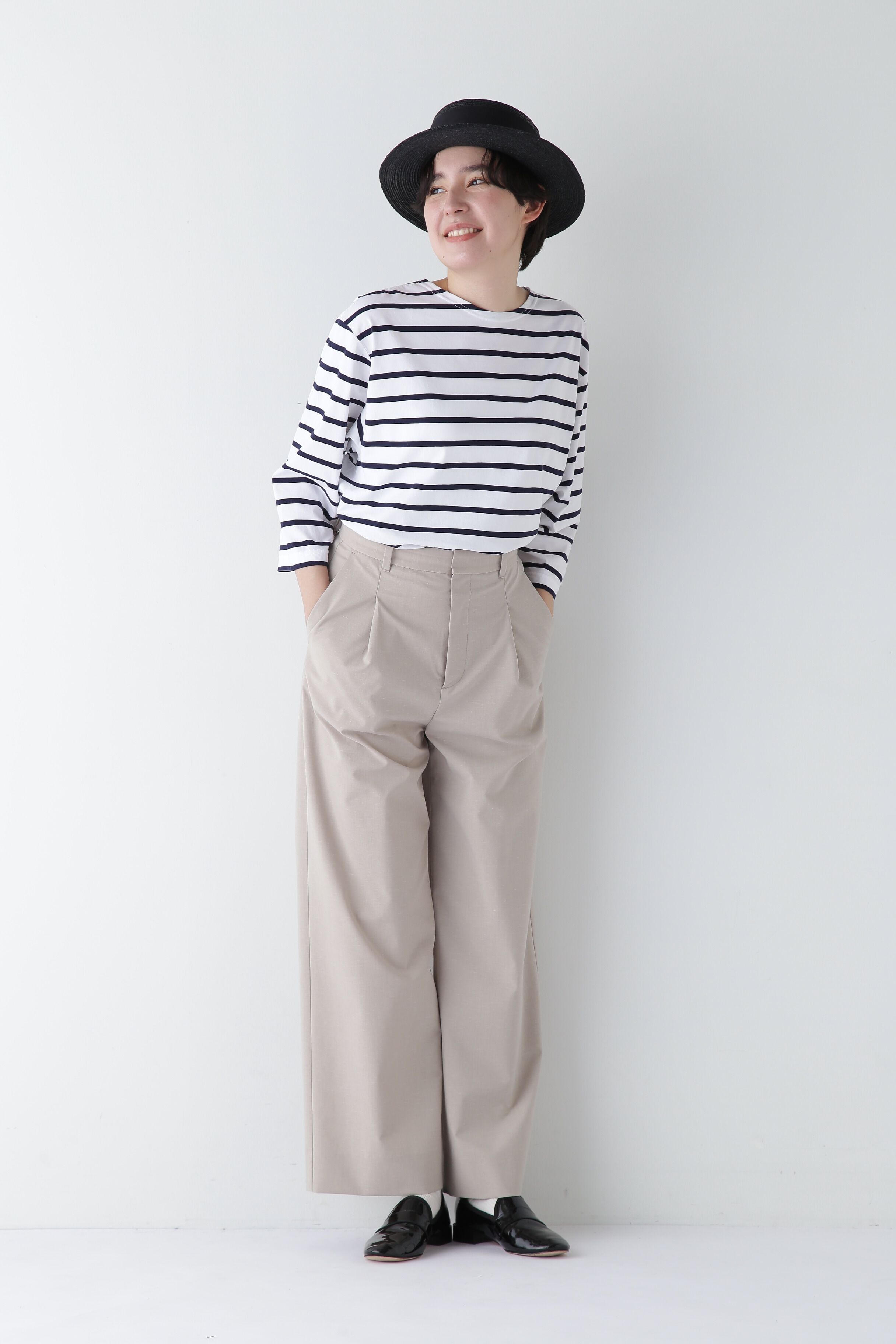  「◆ハイゲージボーダープルオーバー」|Tシャツ・カットソー|