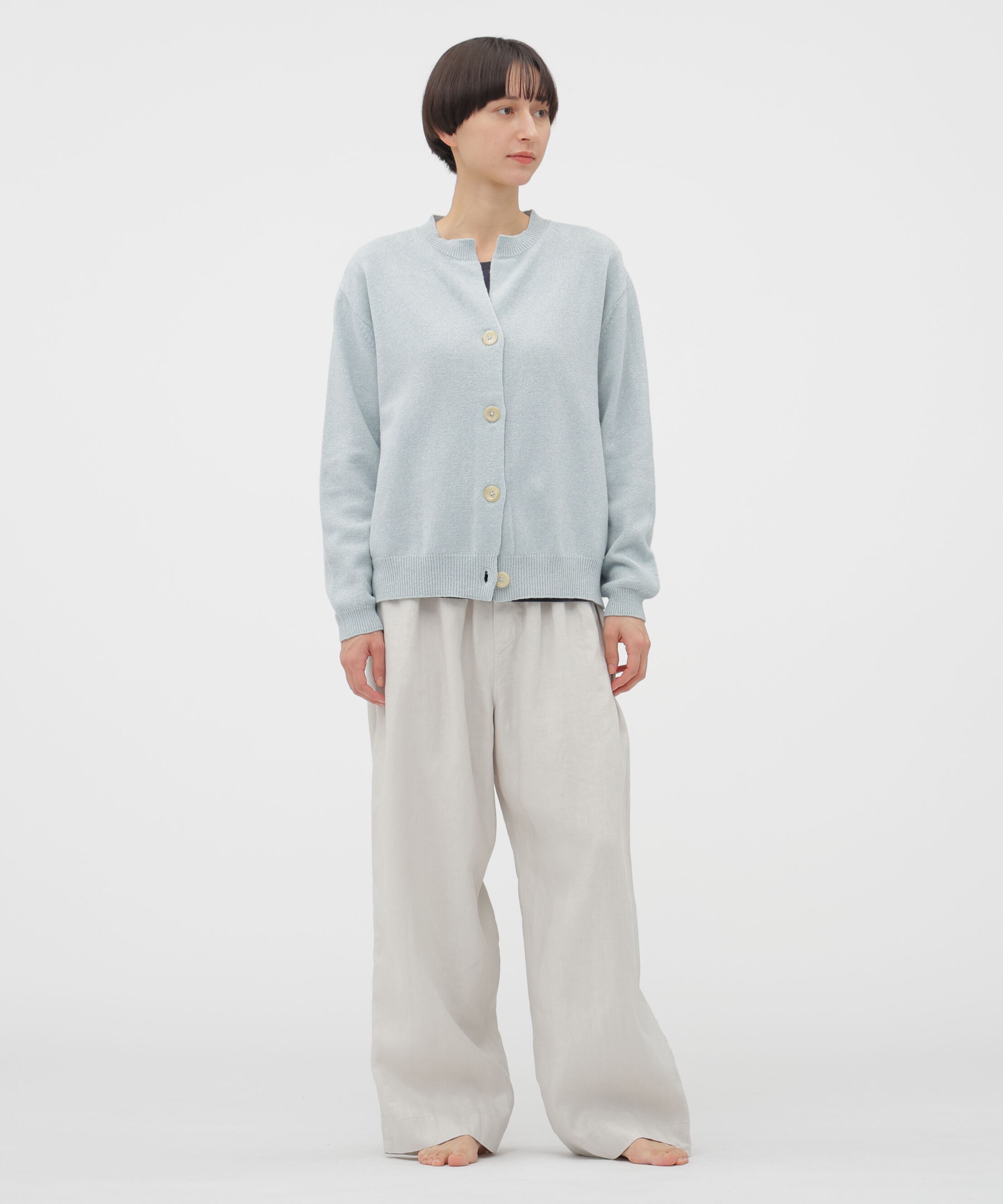 MARGARET HOWELL HOUSEHOLDGOODS「BRUSHED LINEN TWILL TROUSERS」|その他|