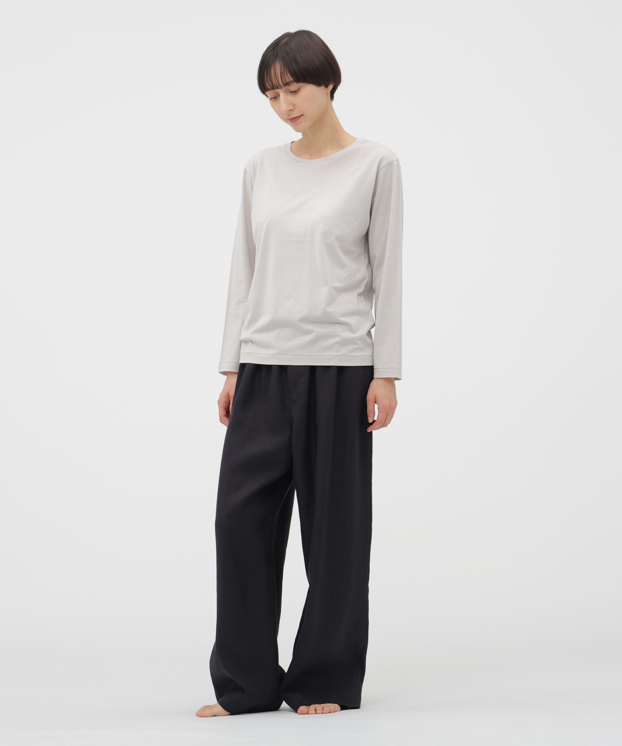 MARGARET HOWELL HOUSEHOLDGOODS「BRUSHED LINEN TWILL TROUSERS」|その他|