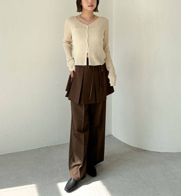 archives「ハリヌキリブシアーニットカーディガン」|カーディガン|