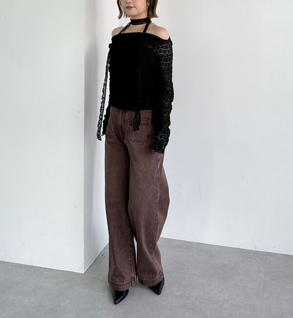 archives「タックドレープレースＴＯＰＳ」|Tシャツ・カットソー|